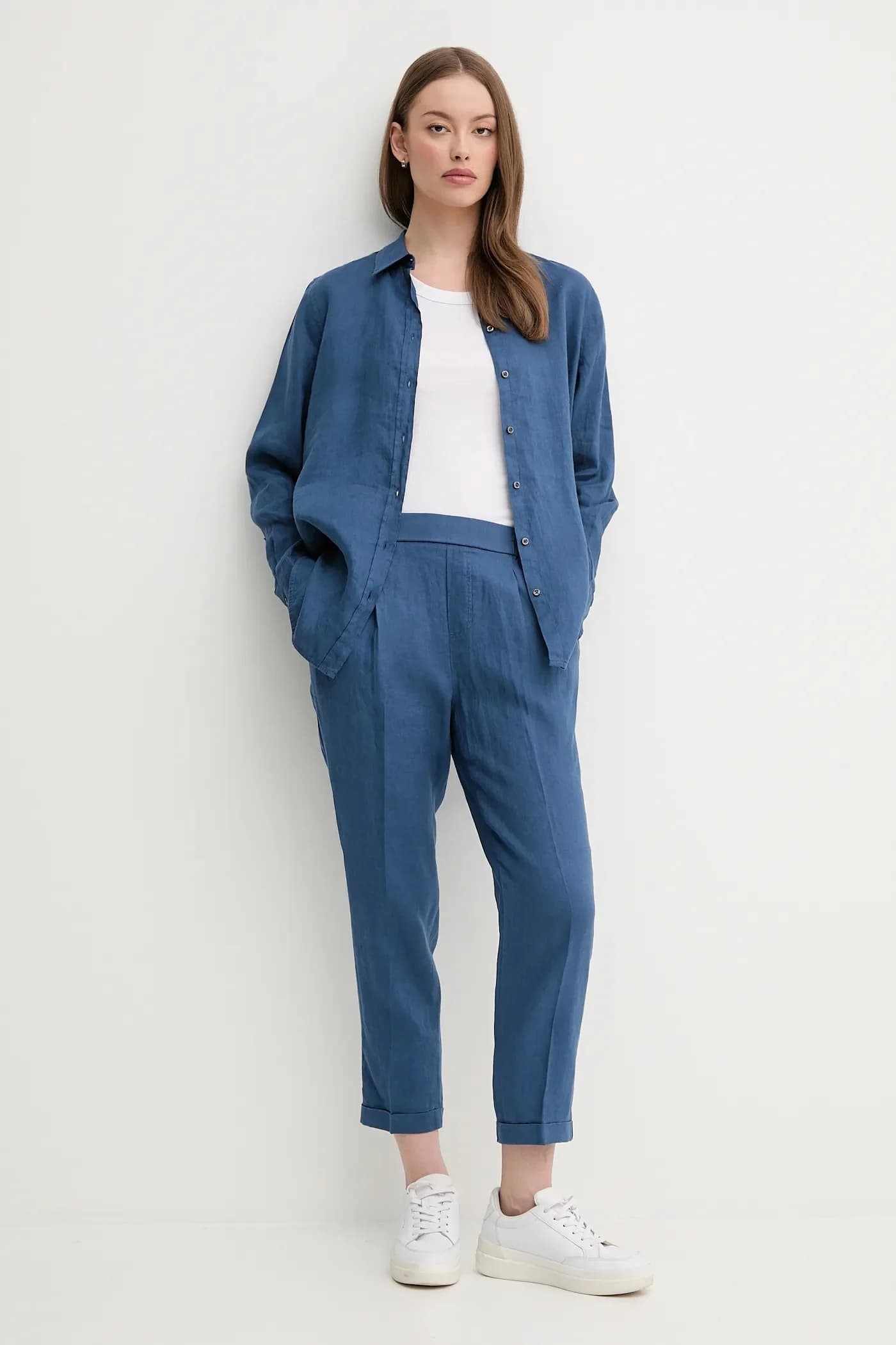 Льняные брюки - фото 2