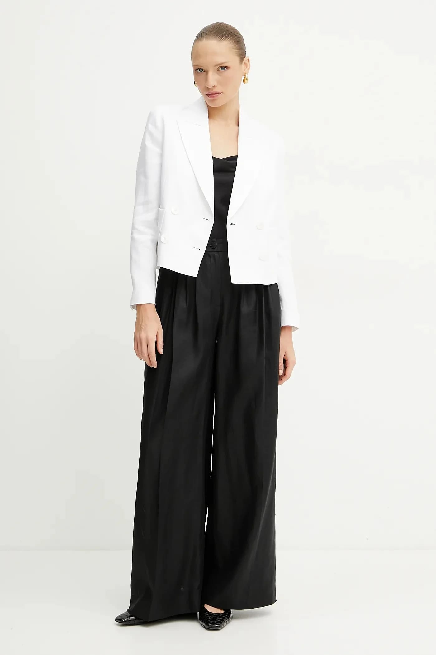 Льняные брюки - фото 2