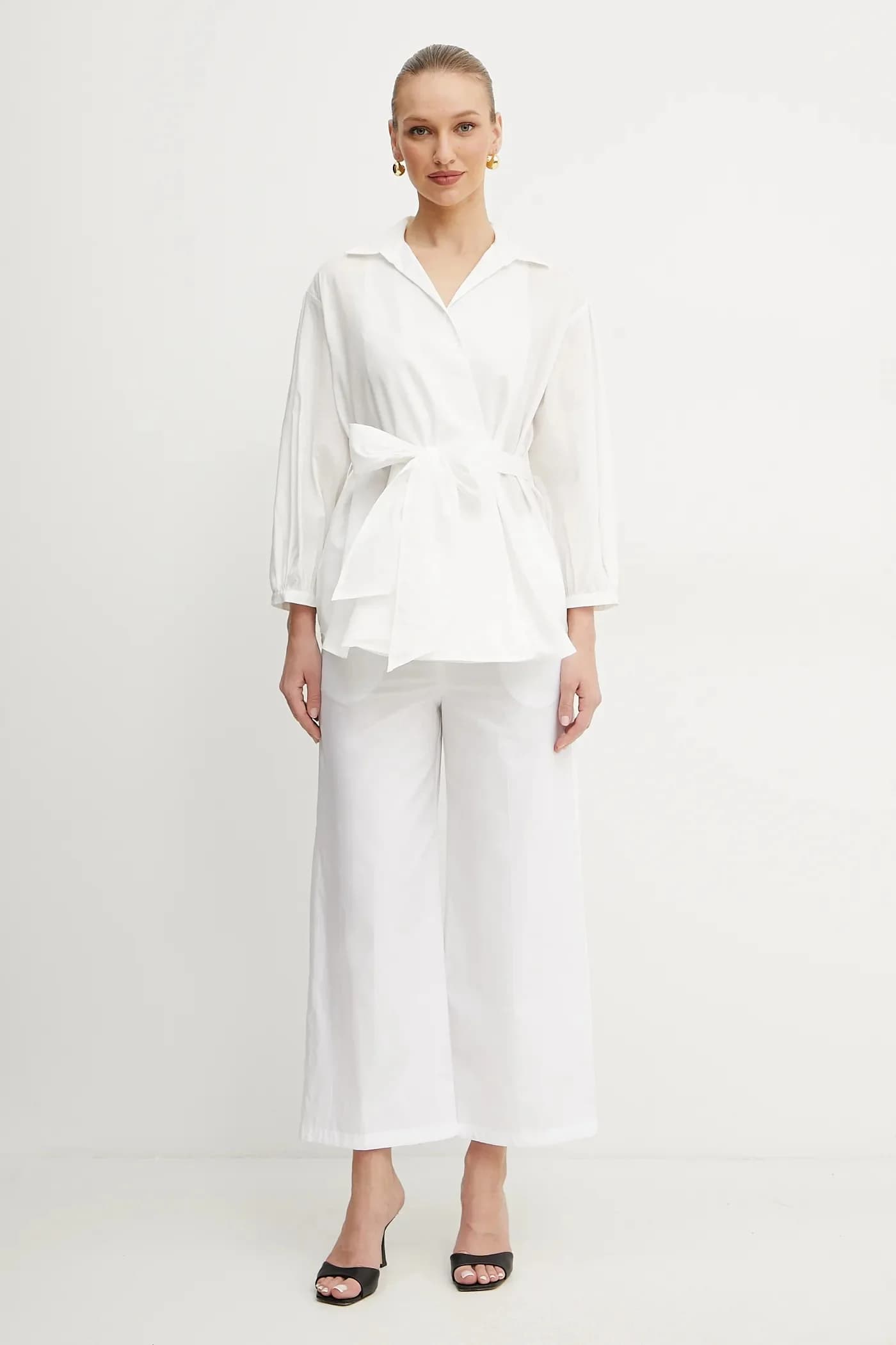 Хлопковые брюки Emme от Marella - фото 2