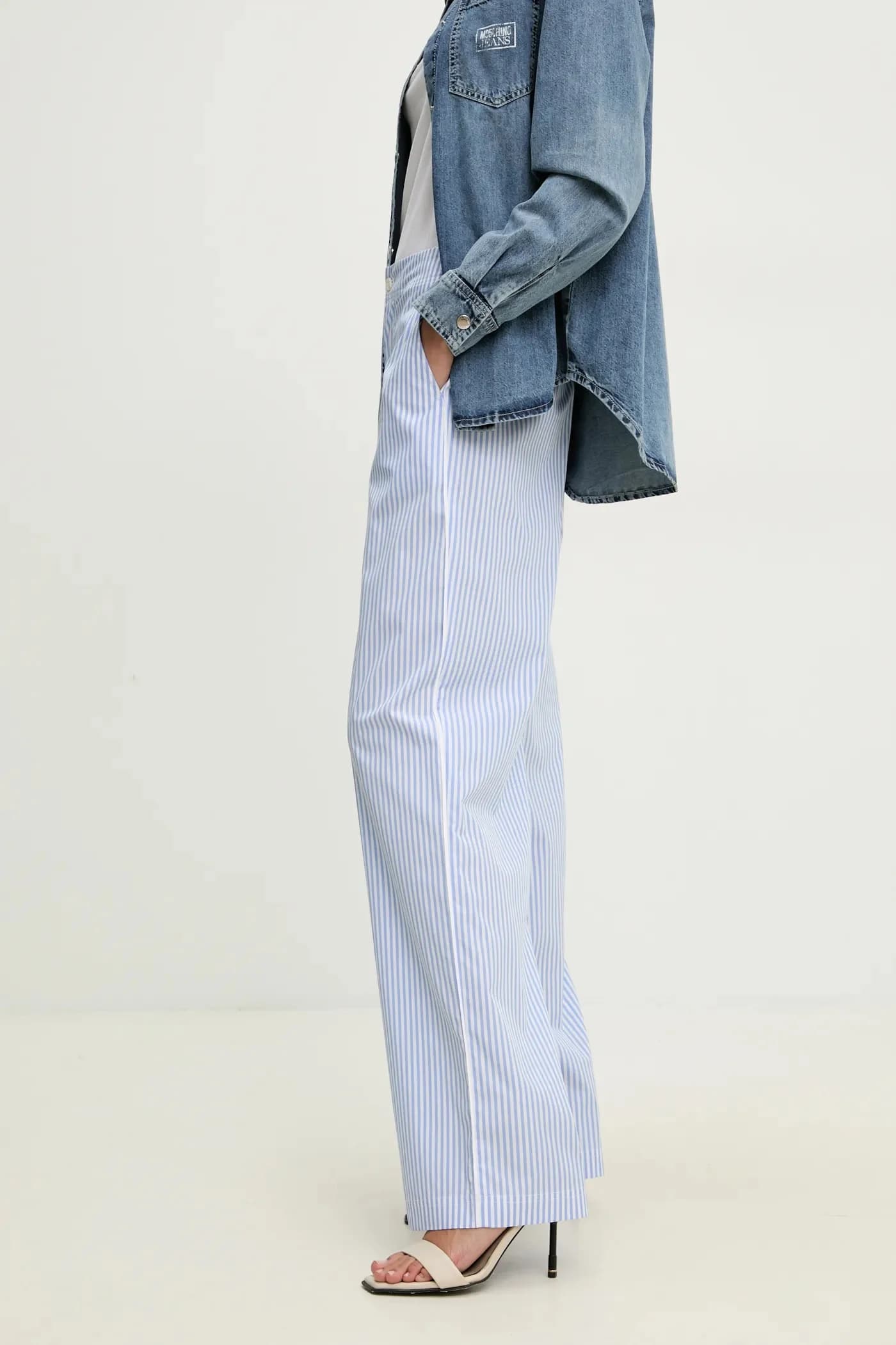 Хлопковые брюки - фото 4