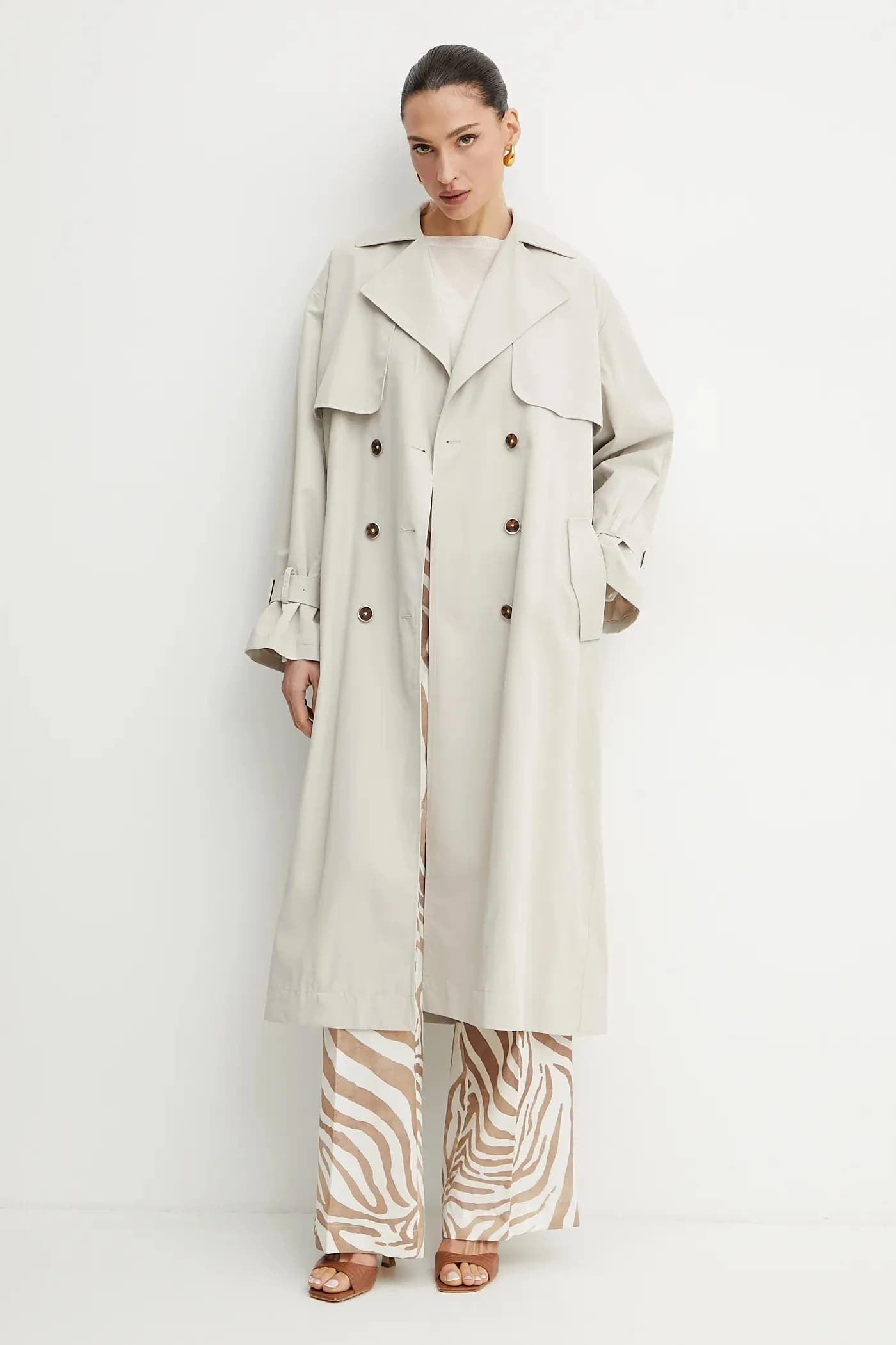 Брюки GISELLE из смесового льна - фото 2