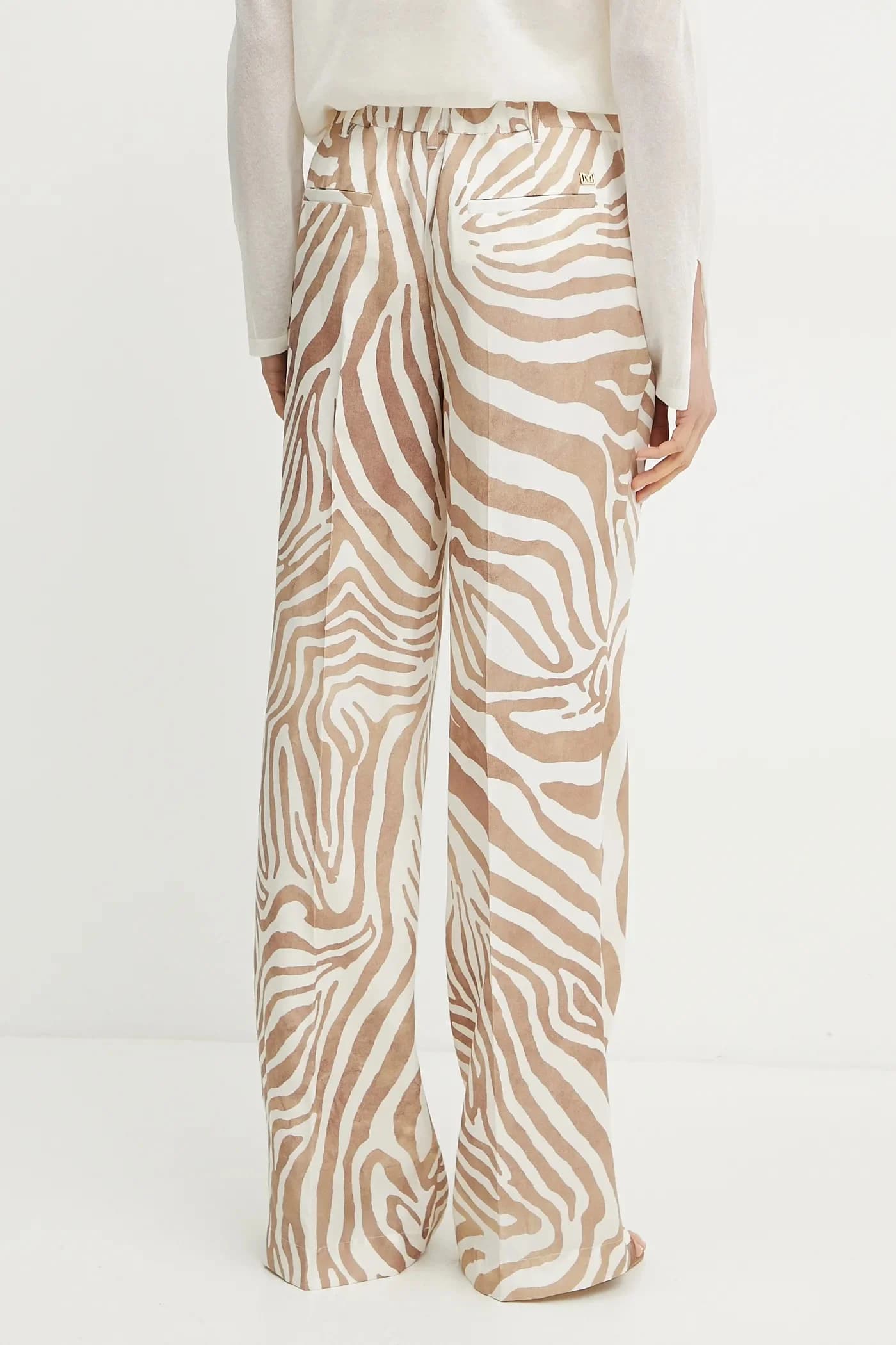 Брюки GISELLE из смесового льна - фото 3