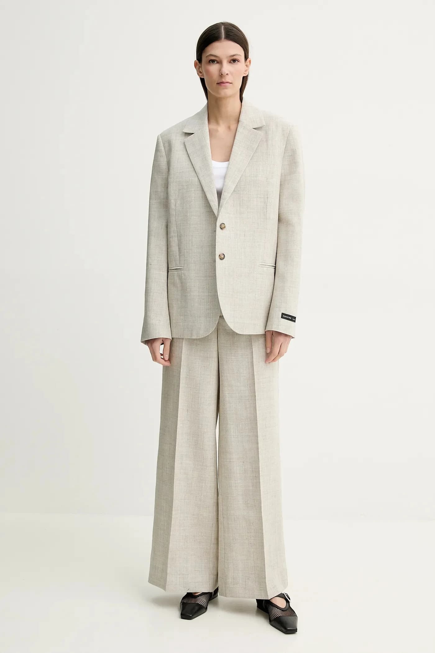 Брюки Poppy из смесового льна - фото 2