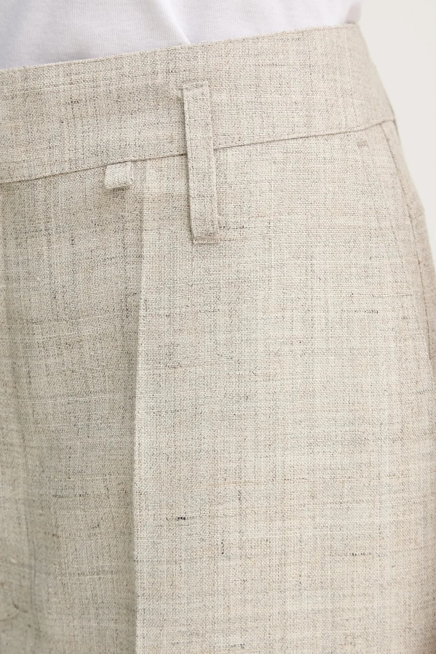 Брюки Poppy из смесового льна - фото 4