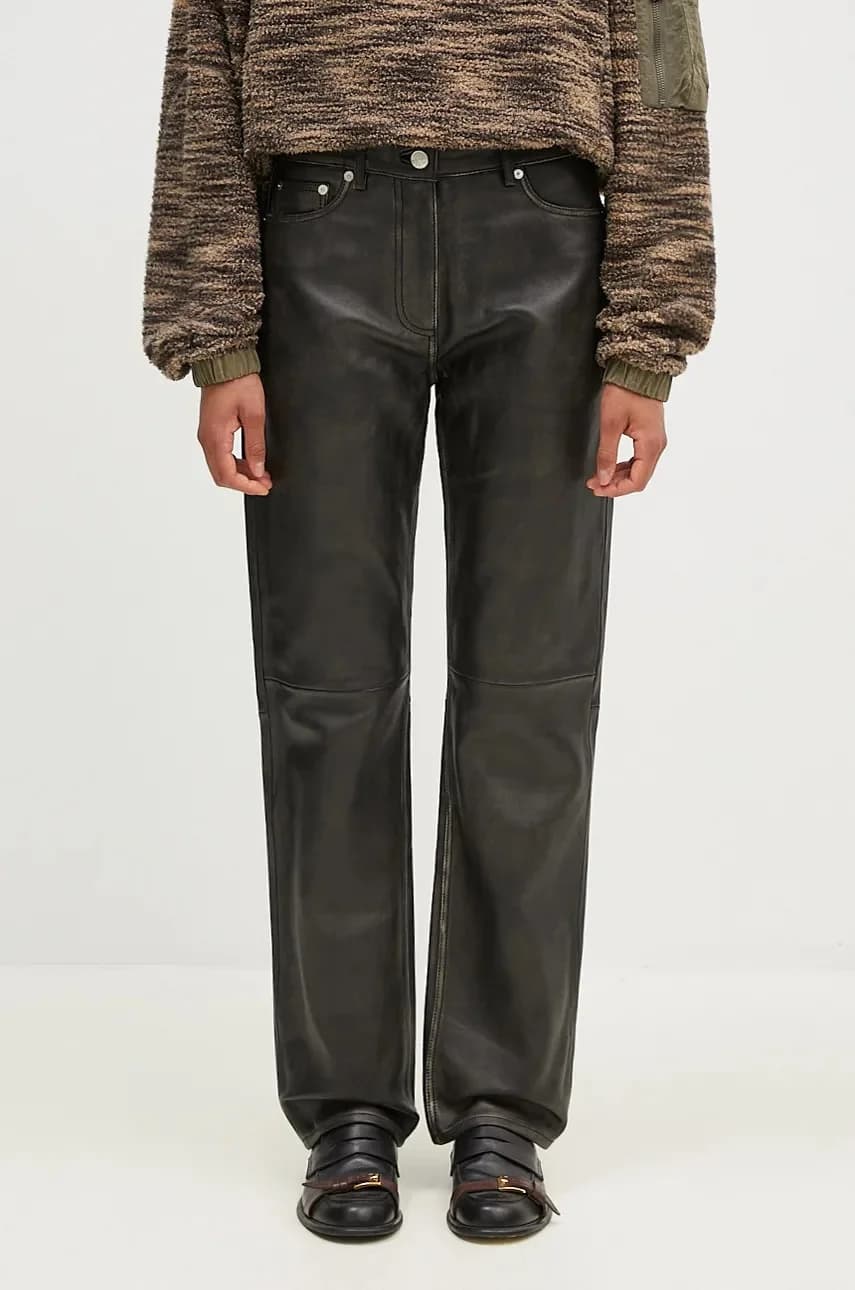 кожаные брюки Salynn