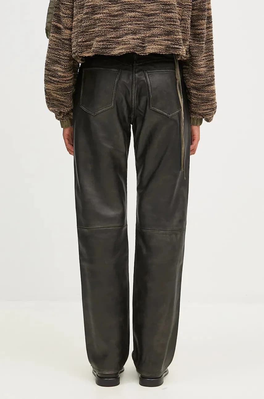кожаные брюки Salynn - фото 3