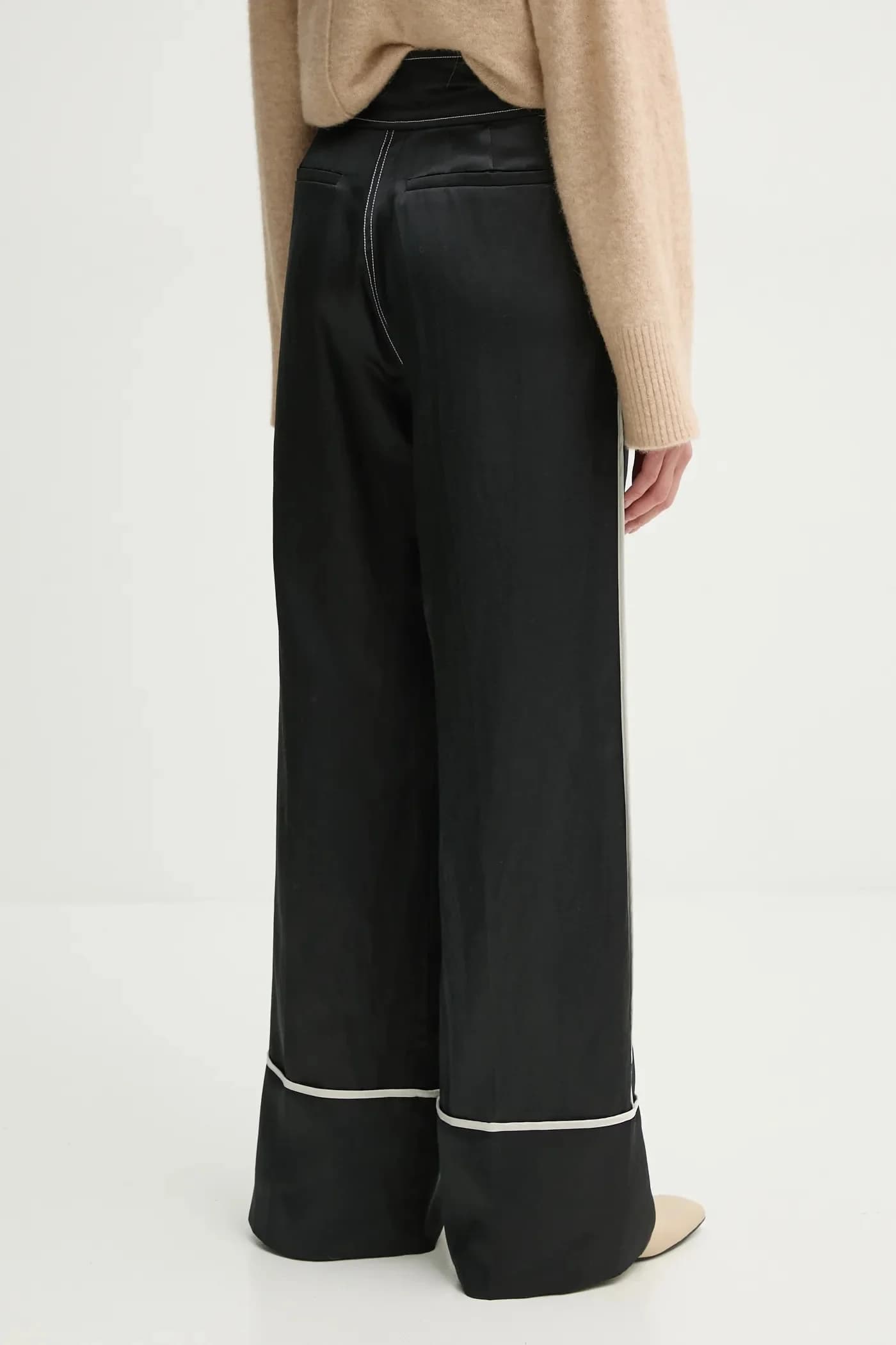 брюки Gianna из смесового льна - фото 3