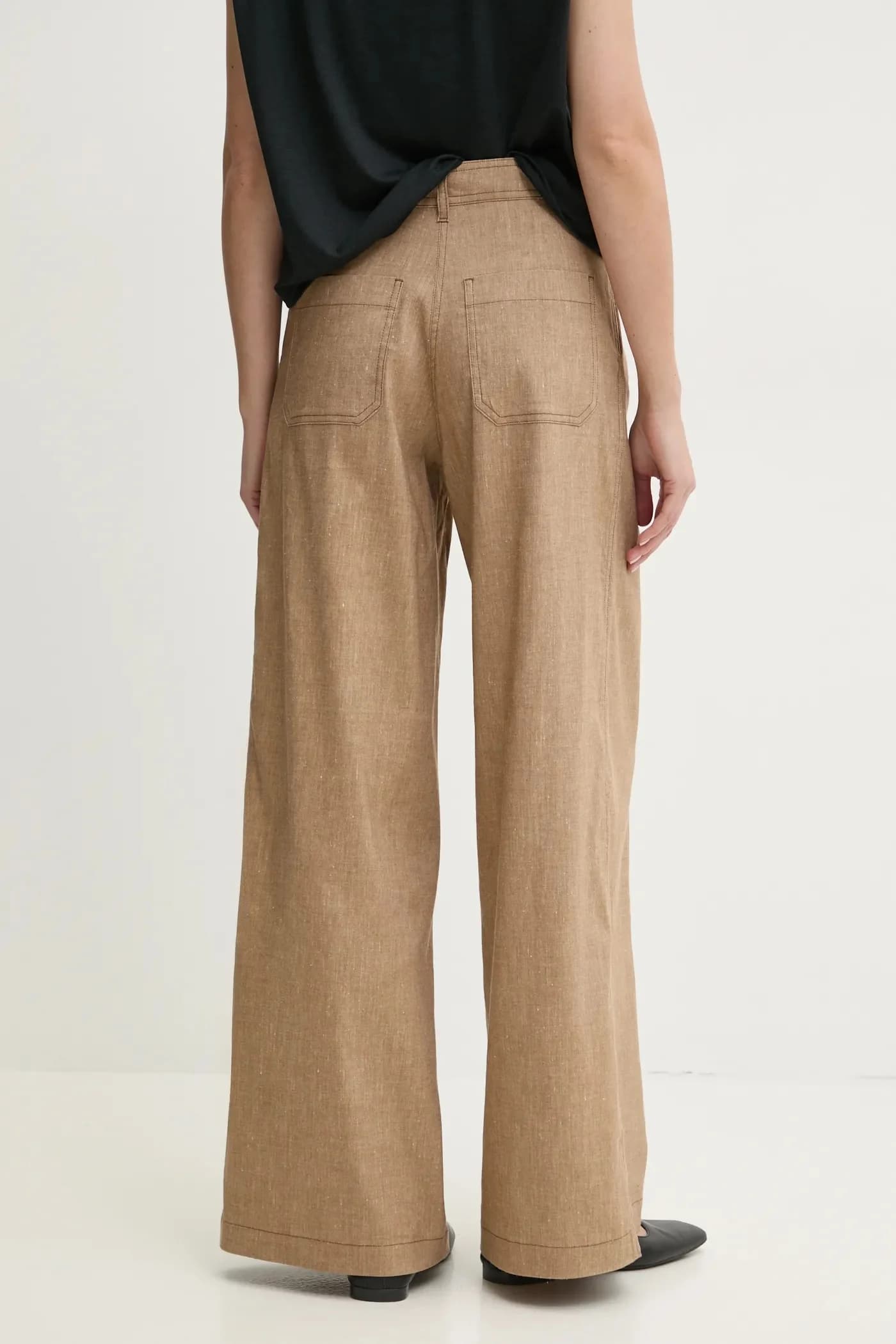 Льняные брюки - фото 3