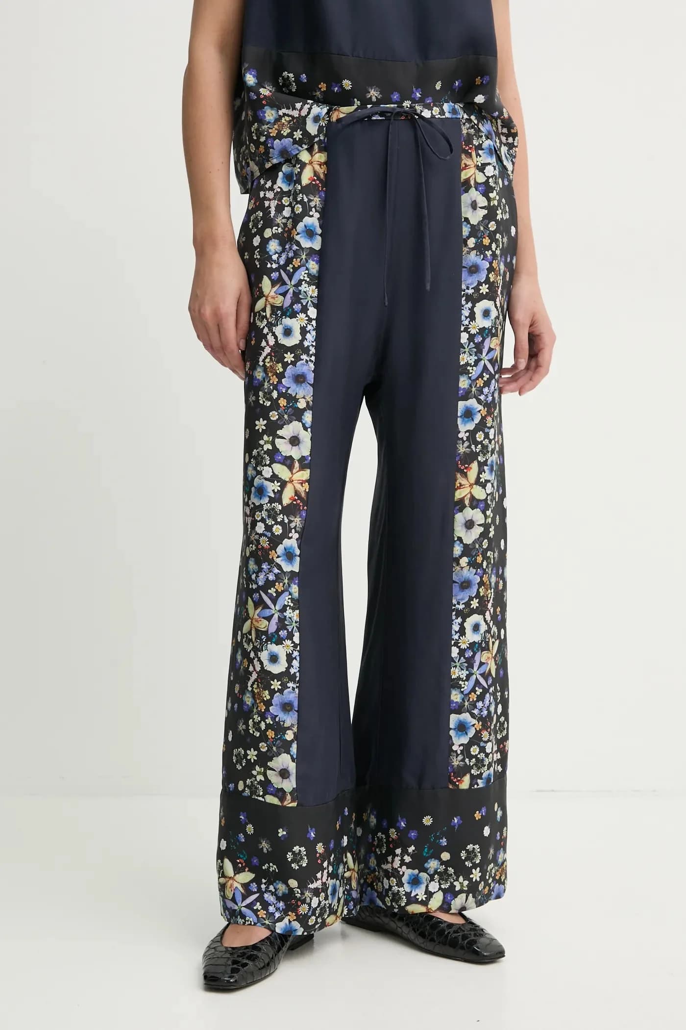 FABERT шелковые брюки