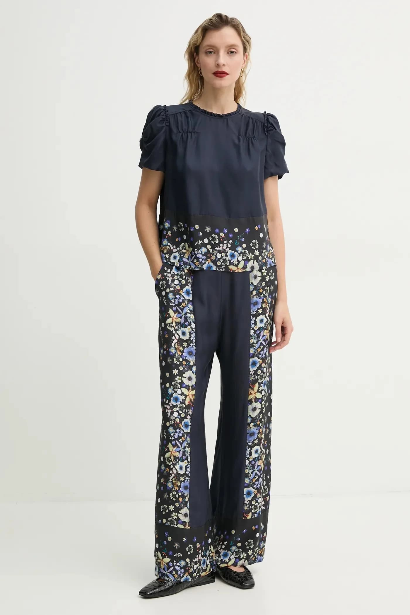 FABERT шелковые брюки - фото 2