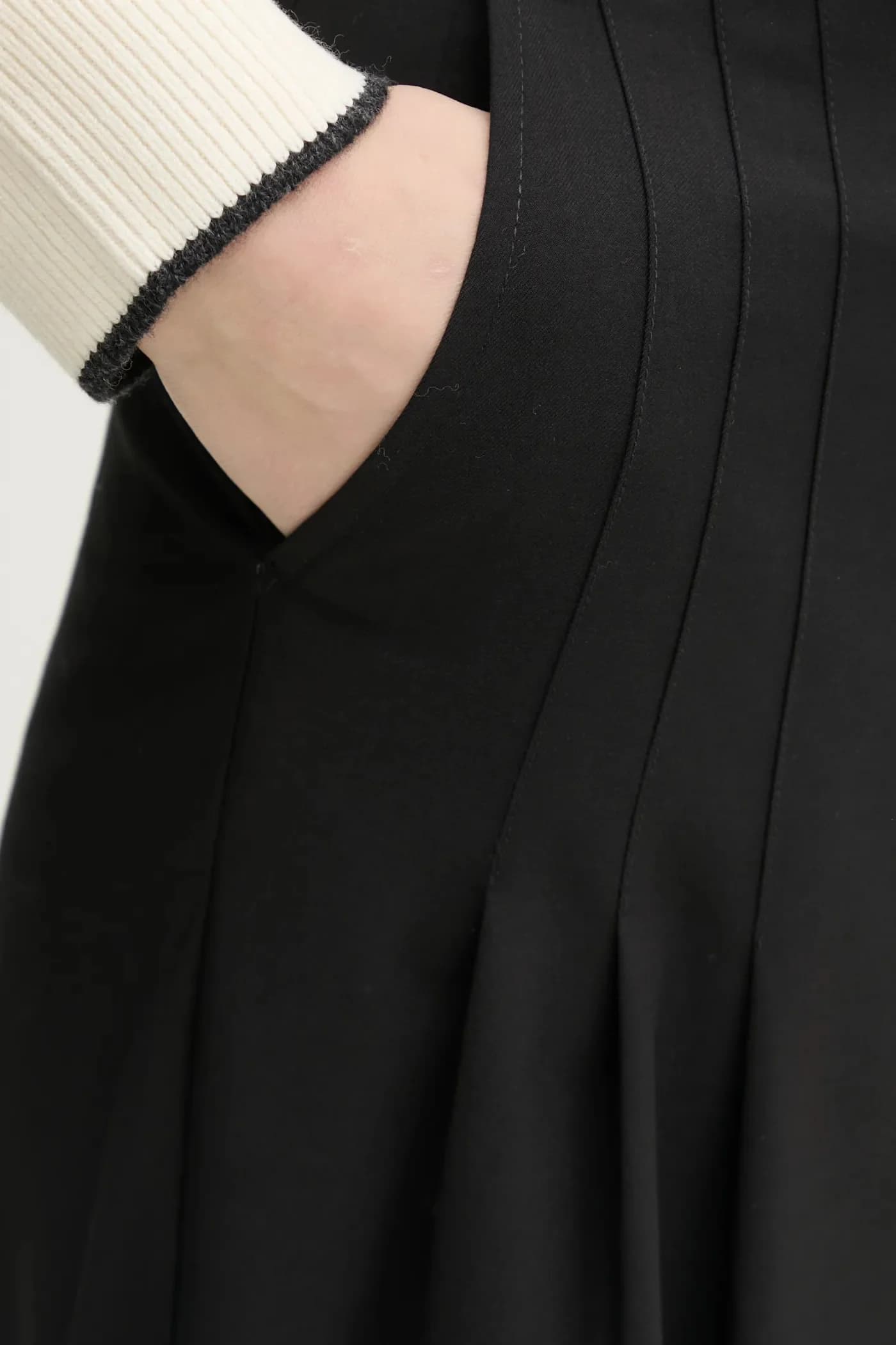 Брюки из смесовой шерсти - фото 4