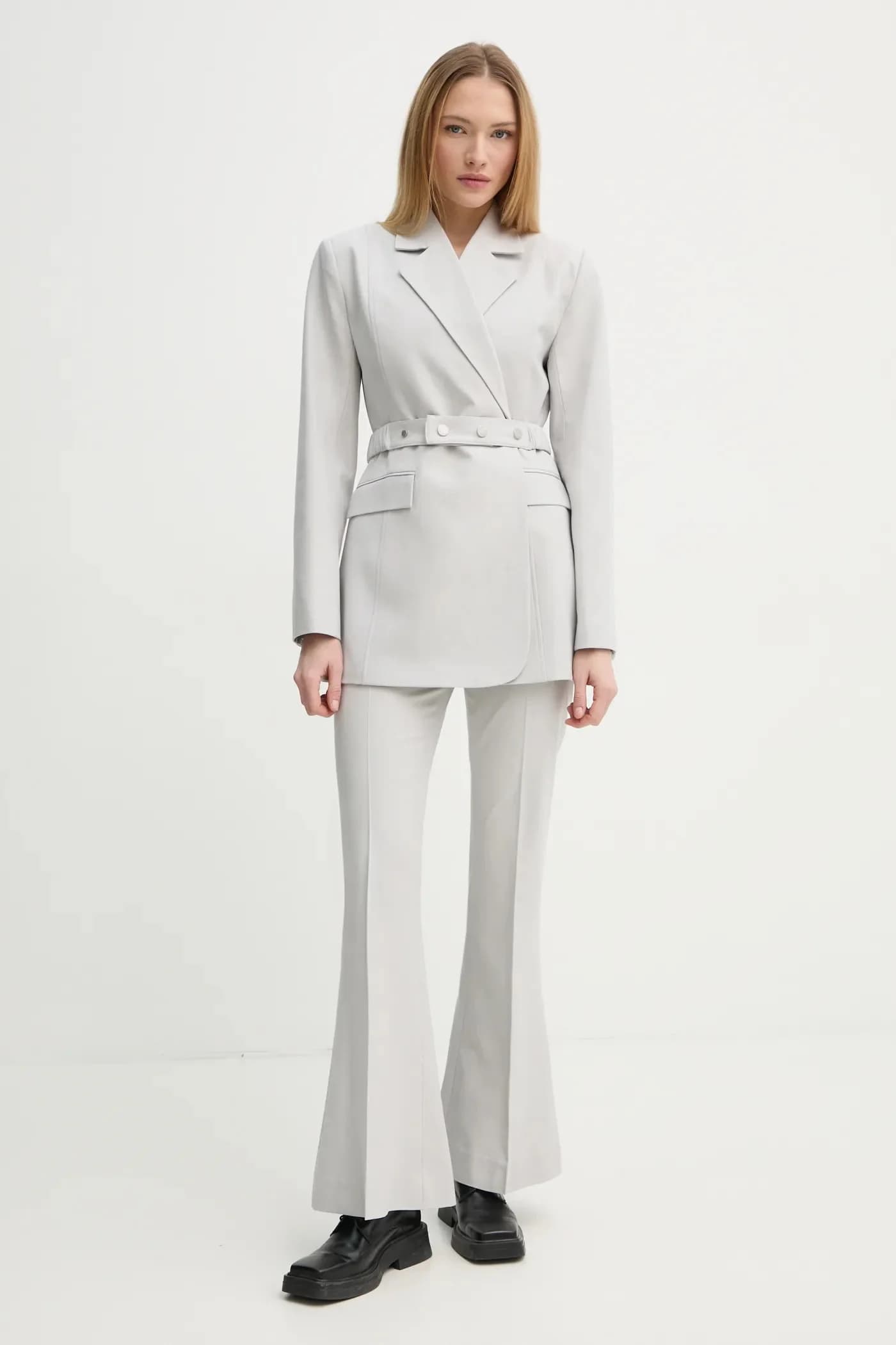 Брюки из смесовой шерсти - фото 2