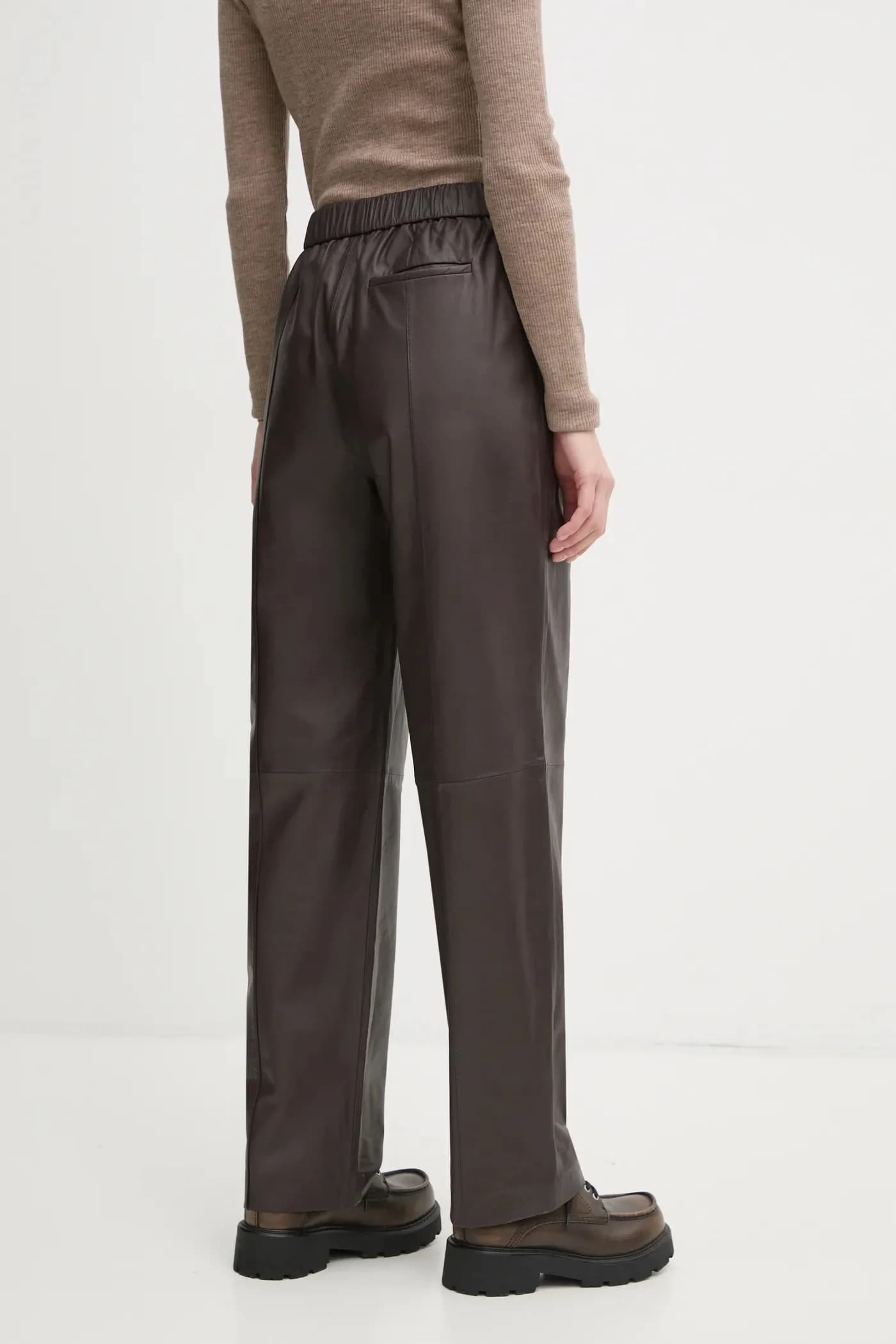 кожаные брюки Jimone - фото 3