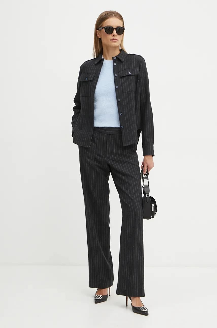 Шерстяные брюки - фото 2