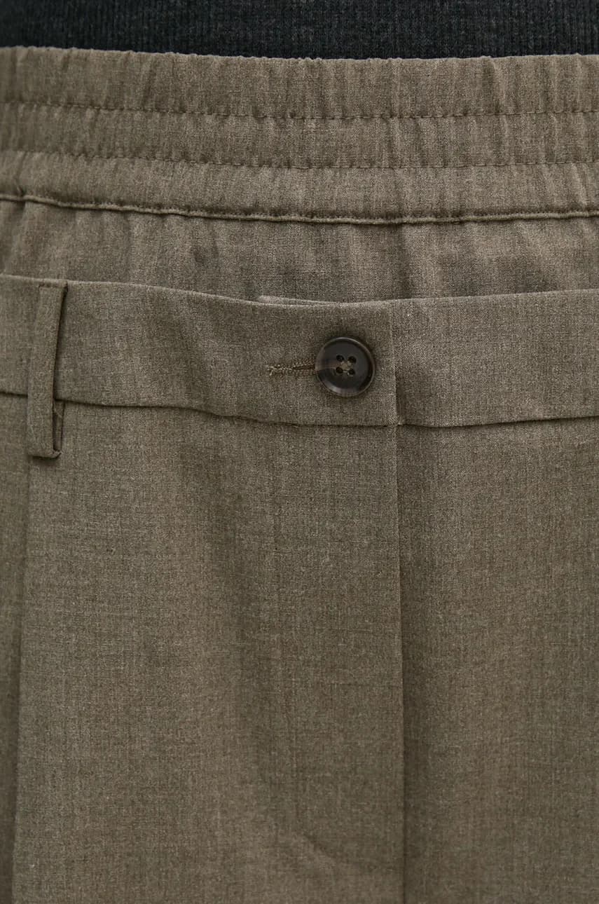 Брюки из смесовой шерсти - фото 4