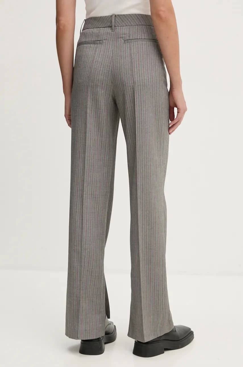 Узкие брюки с узором «елочка» - фото 3