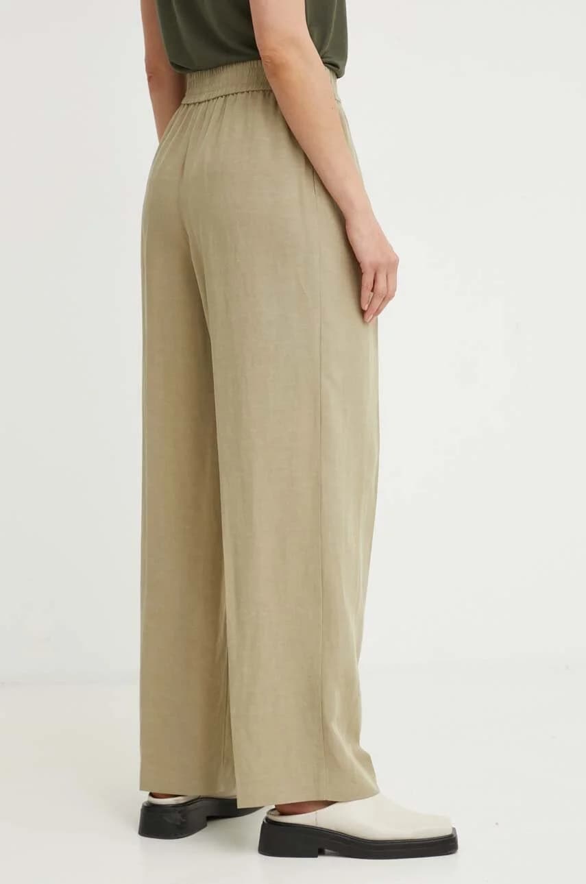 Брюки SAJULIA из смесового льна - фото 3