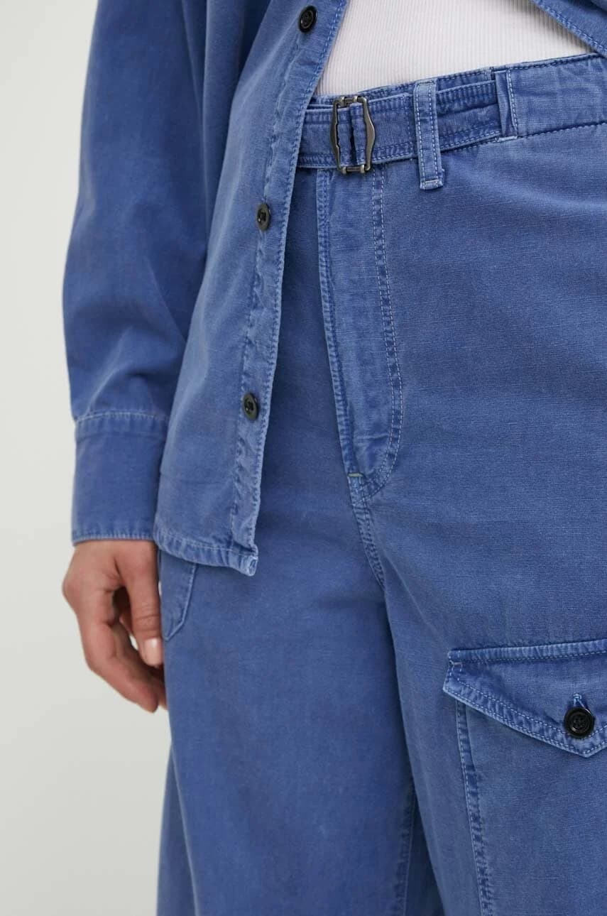 Хлопковые брюки - фото 4