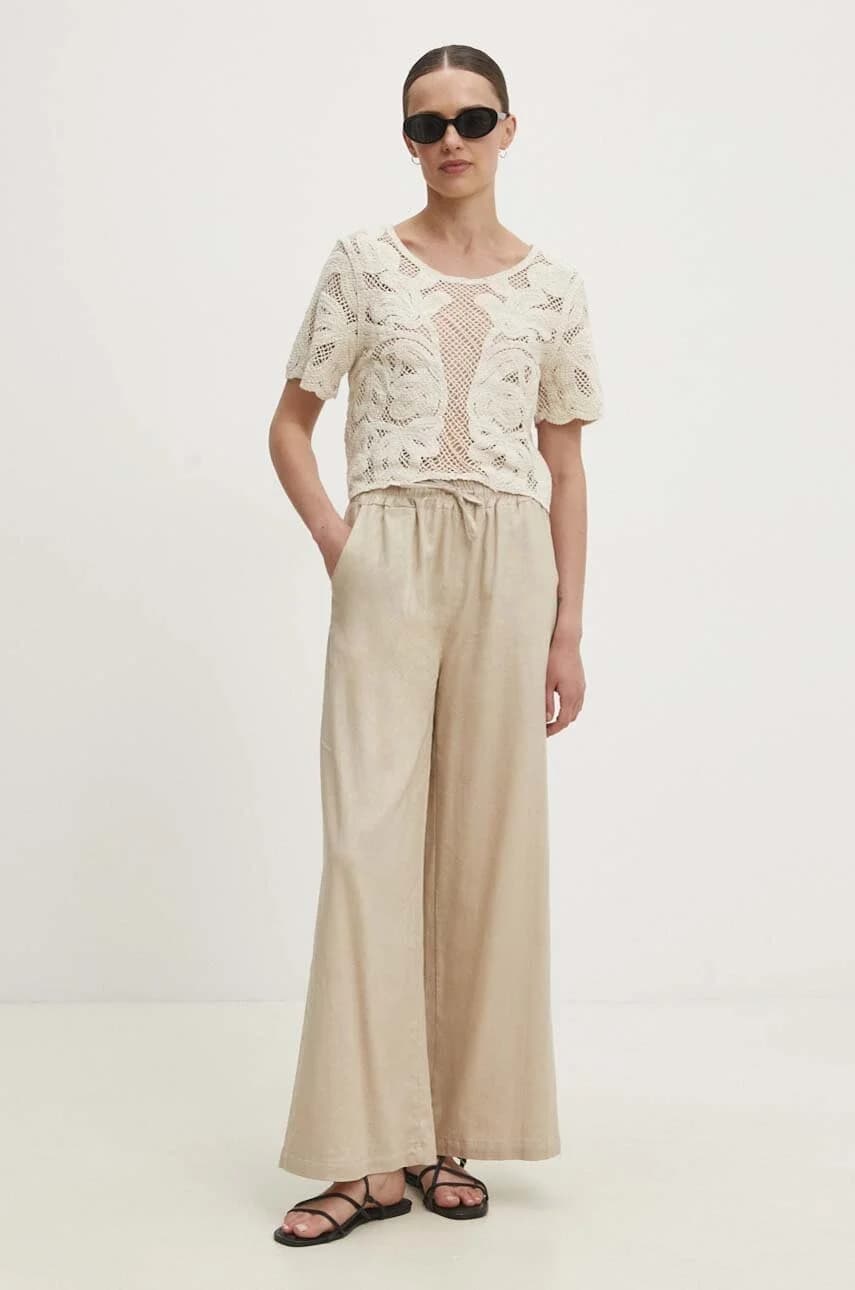 Льняные брюки - фото 2