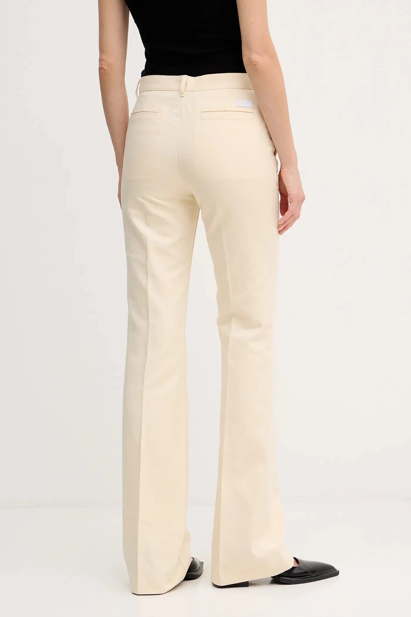 Брюки из смесового льна - фото 3