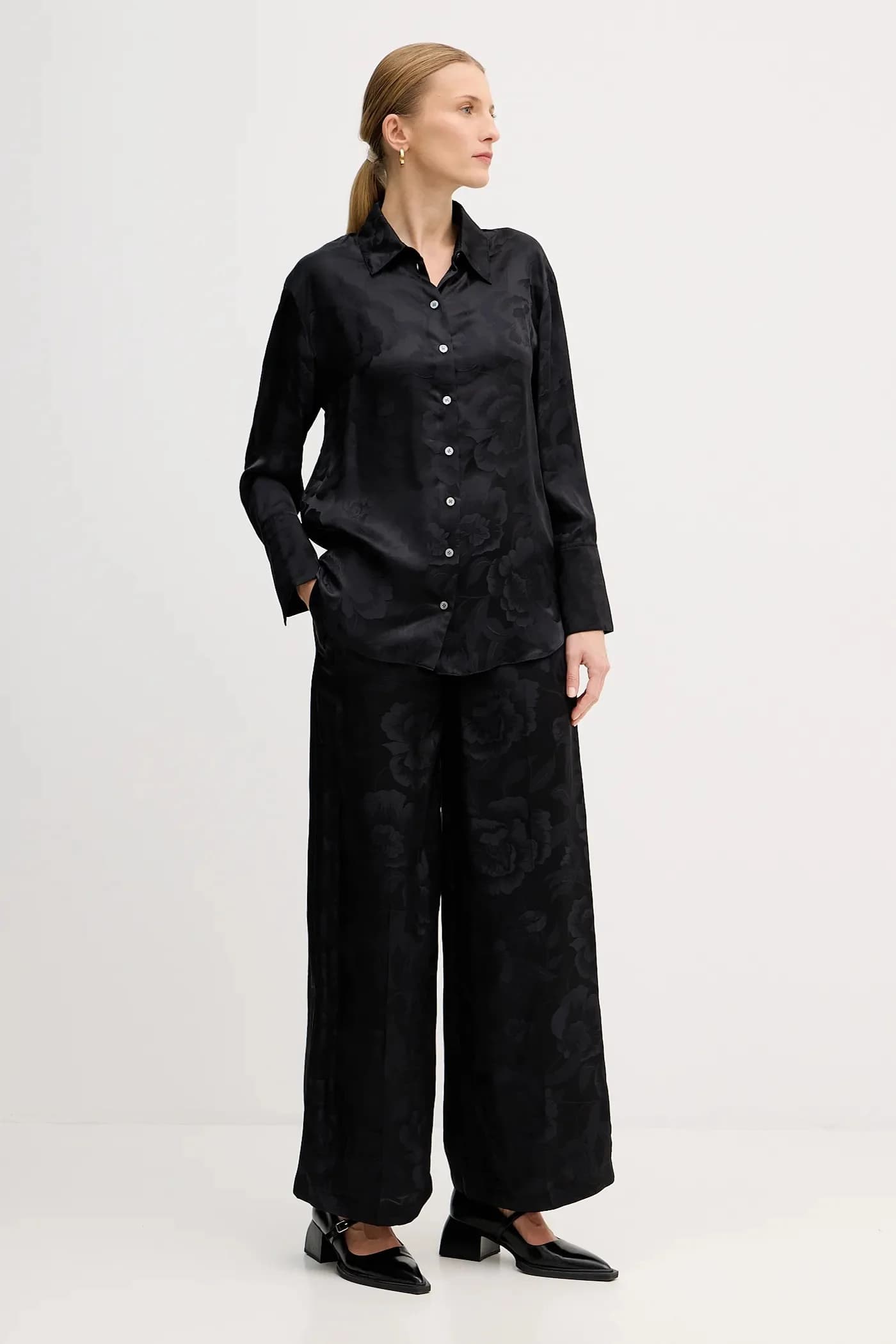 Шелковые брюки - фото 2