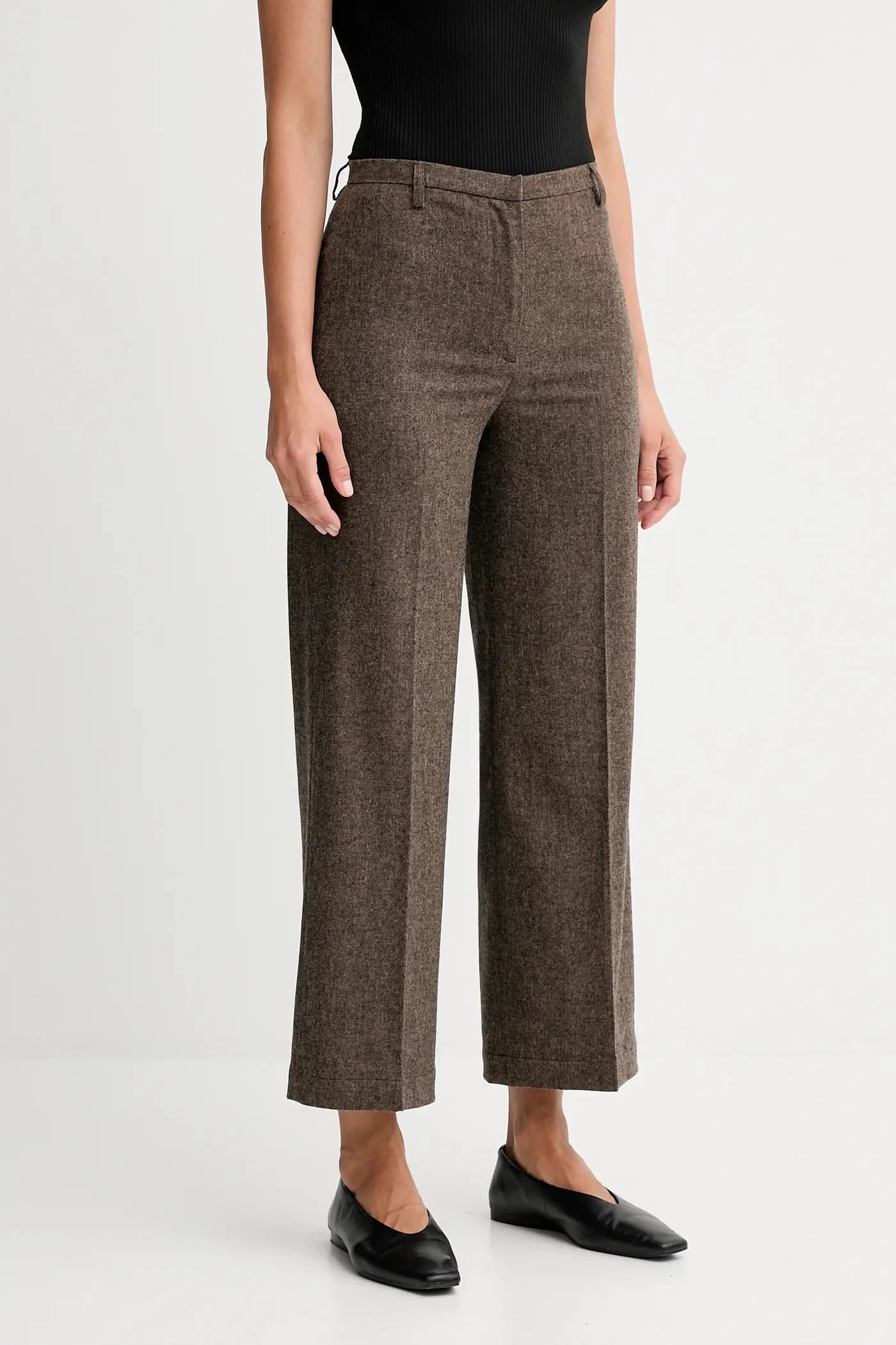 Брюки с шерстью