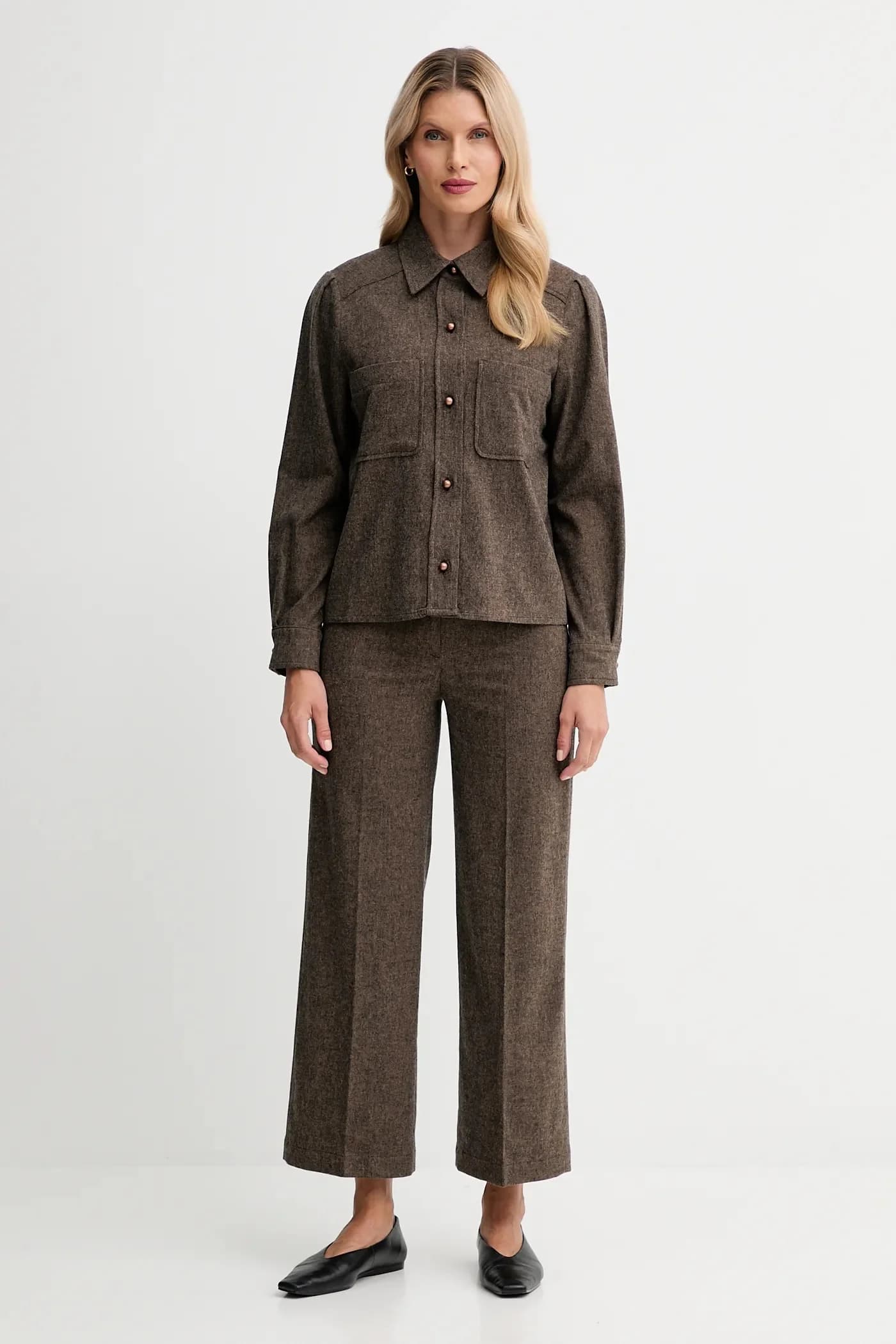 Брюки с шерстью - фото 2