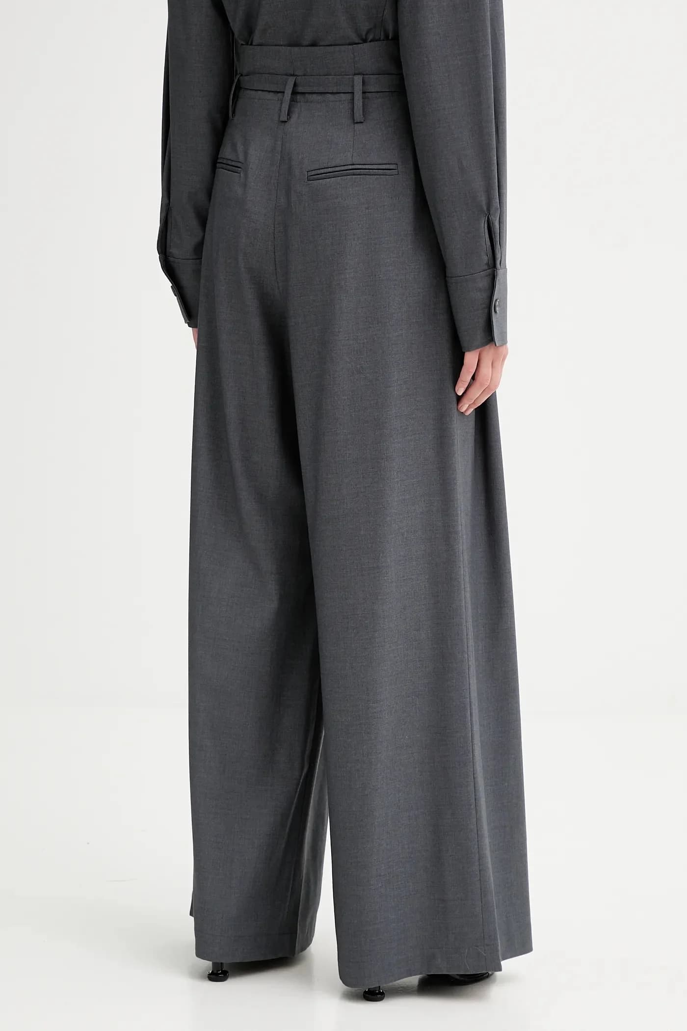 Брюки из смесовой шерсти - фото 3