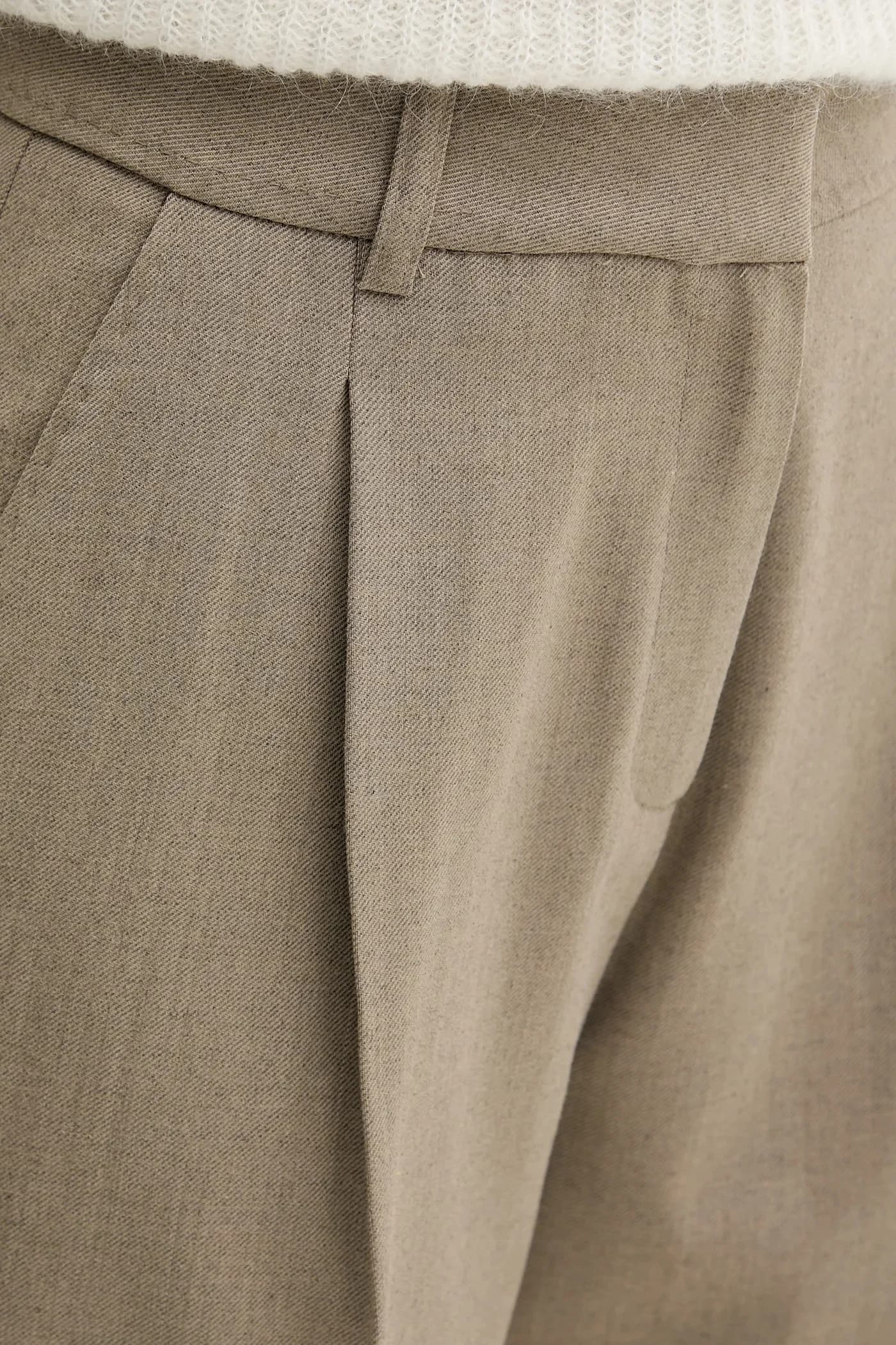 Шерстяные брюки - фото 4