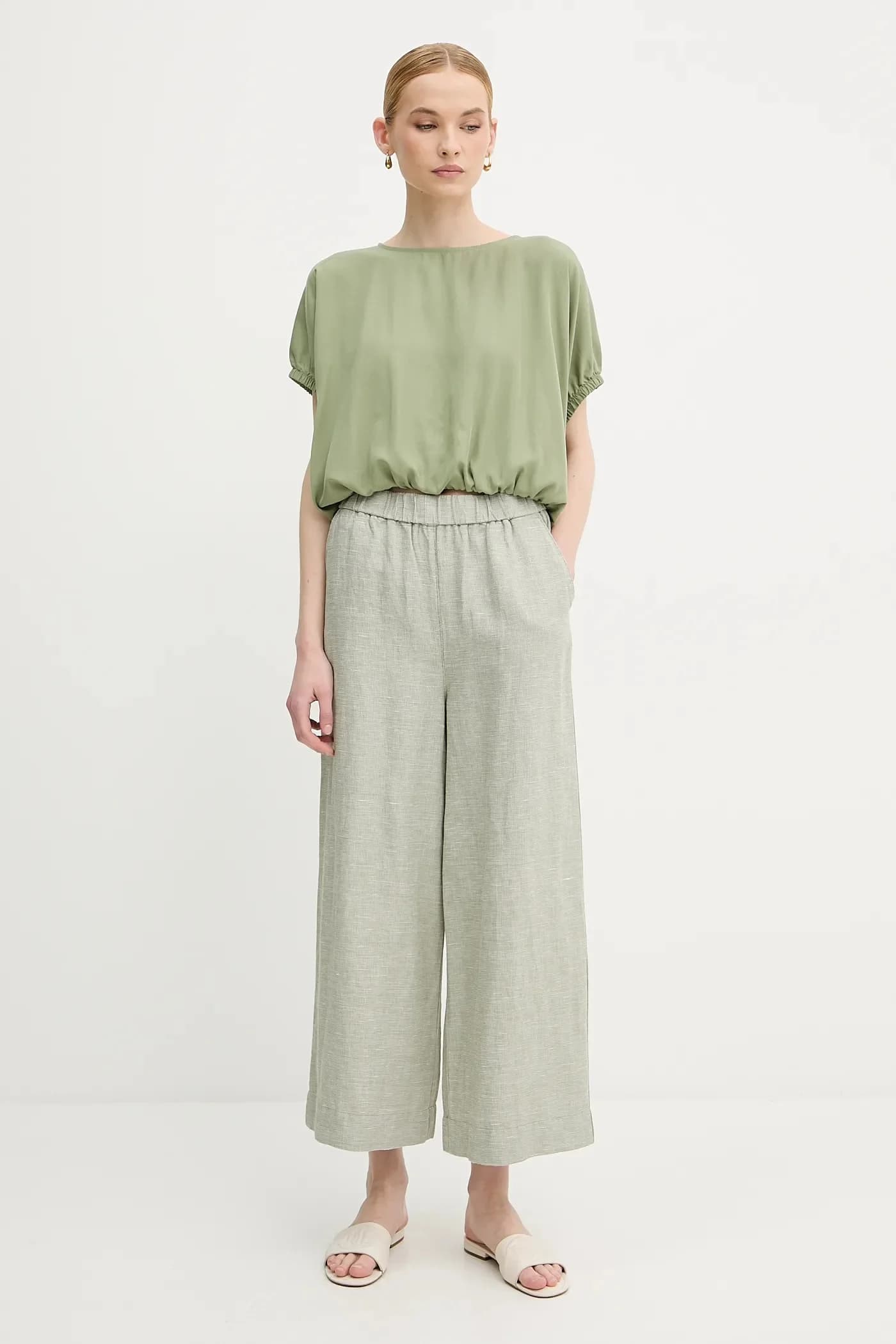 Льняные брюки - фото 2