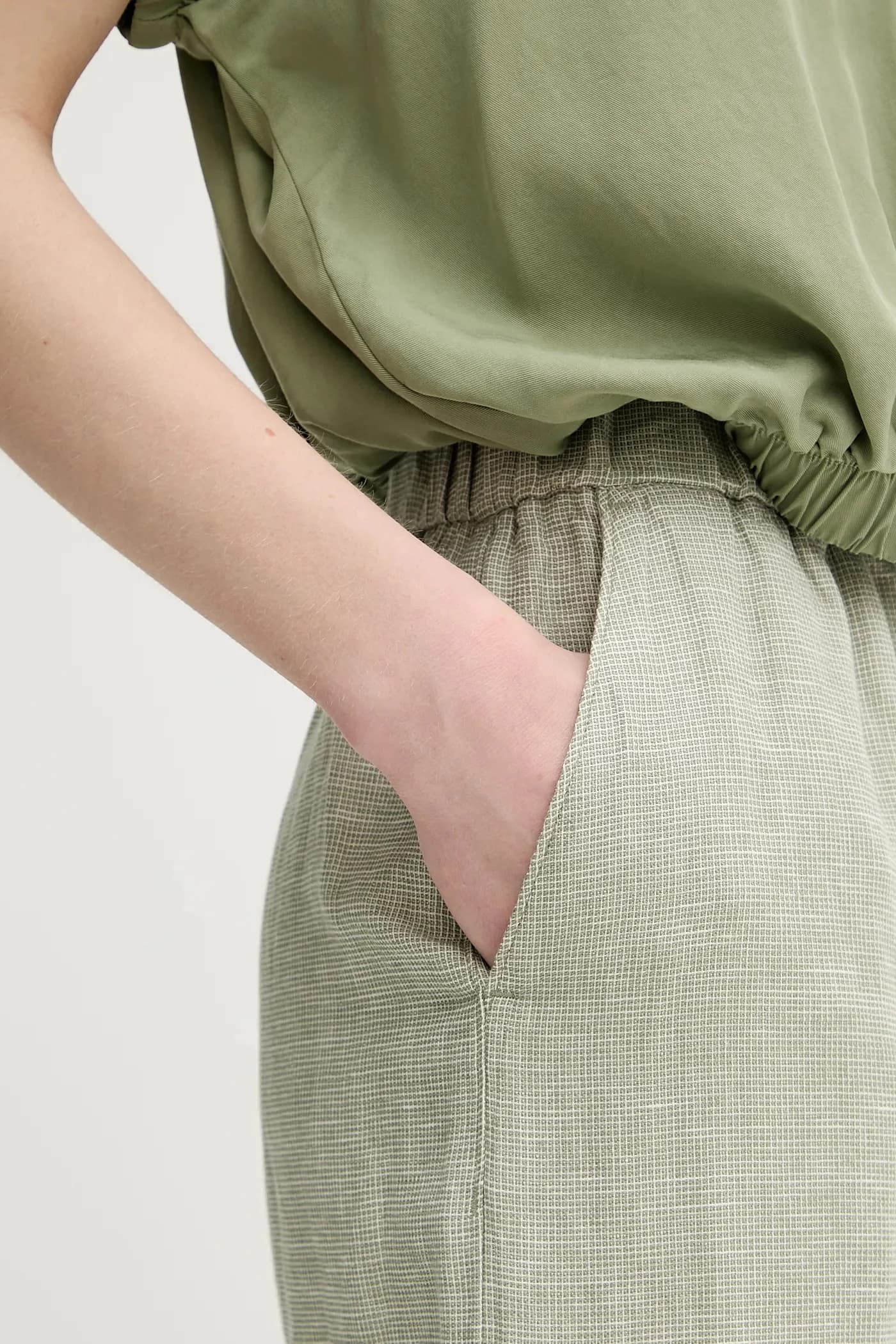 Льняные брюки - фото 4