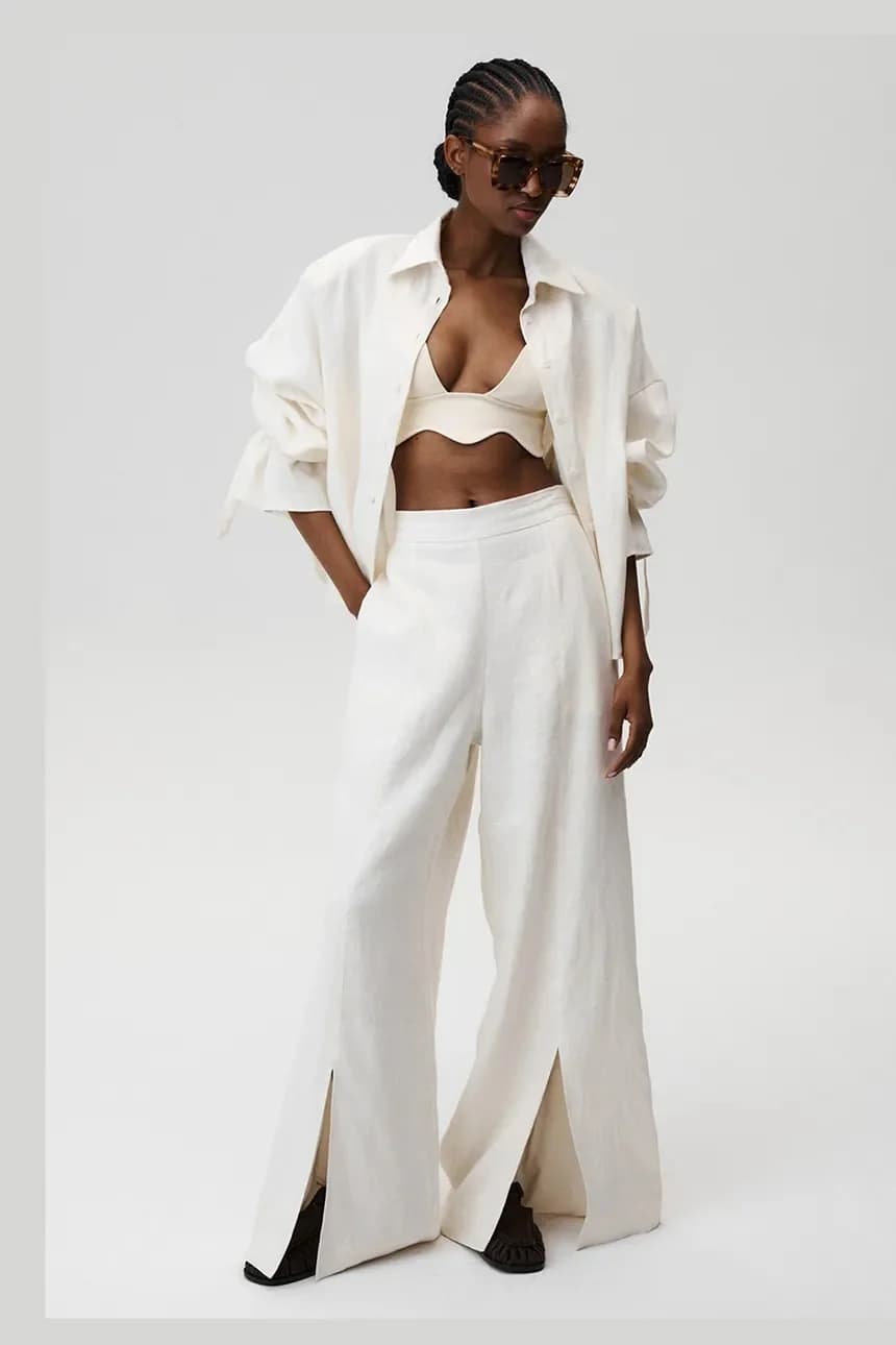 льняные брюки Fortuna Pants - фото 4