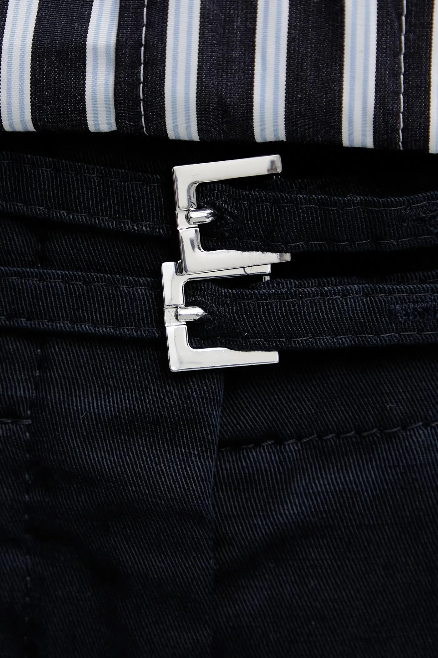 Брюки из смесового льна - фото 4