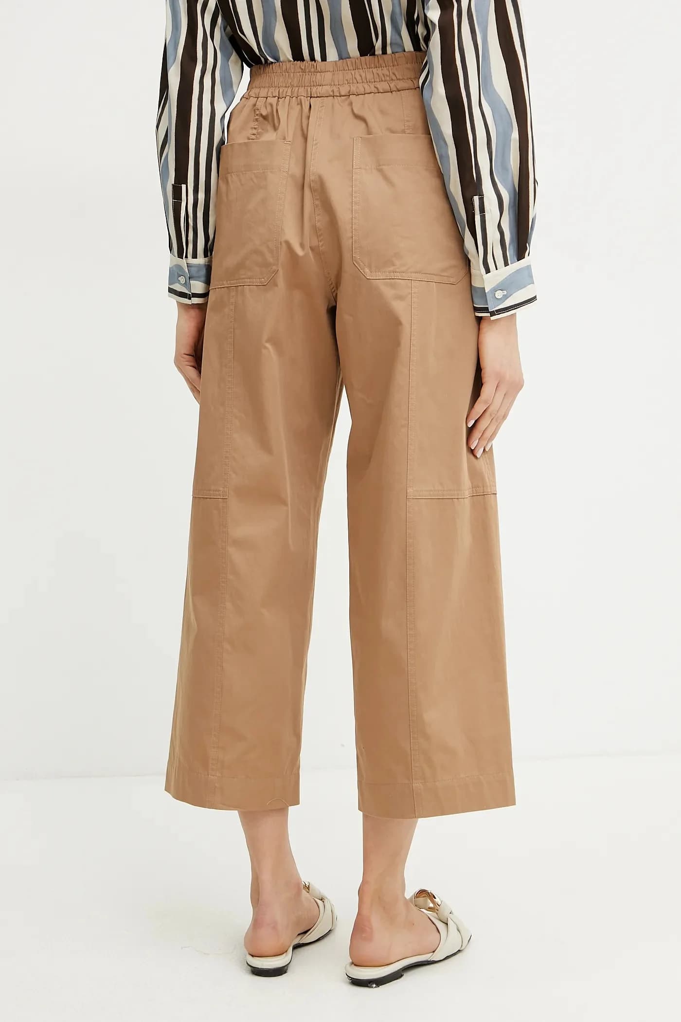 Хлопковые брюки - фото 3