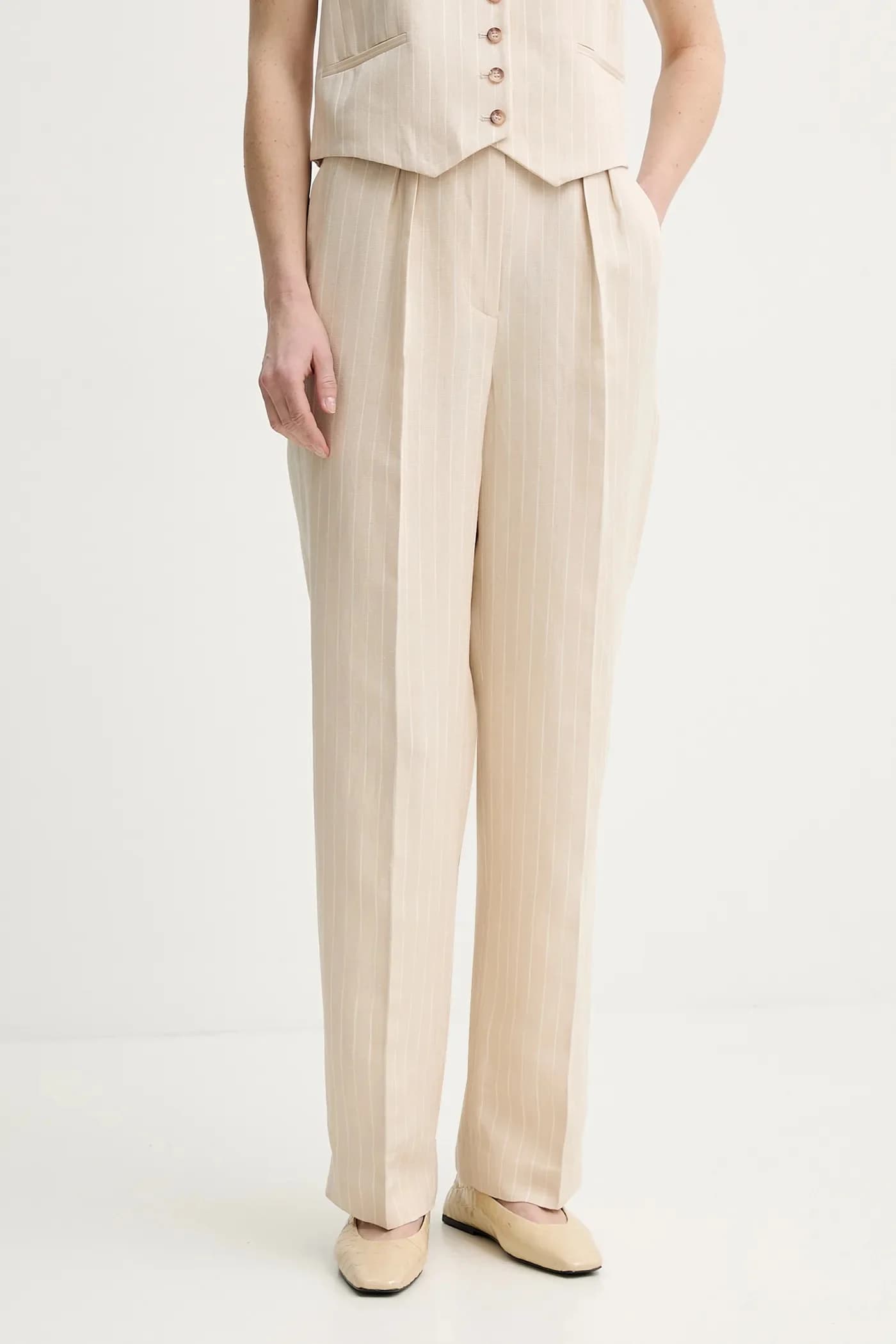 Брюки PANUT из смесового льна