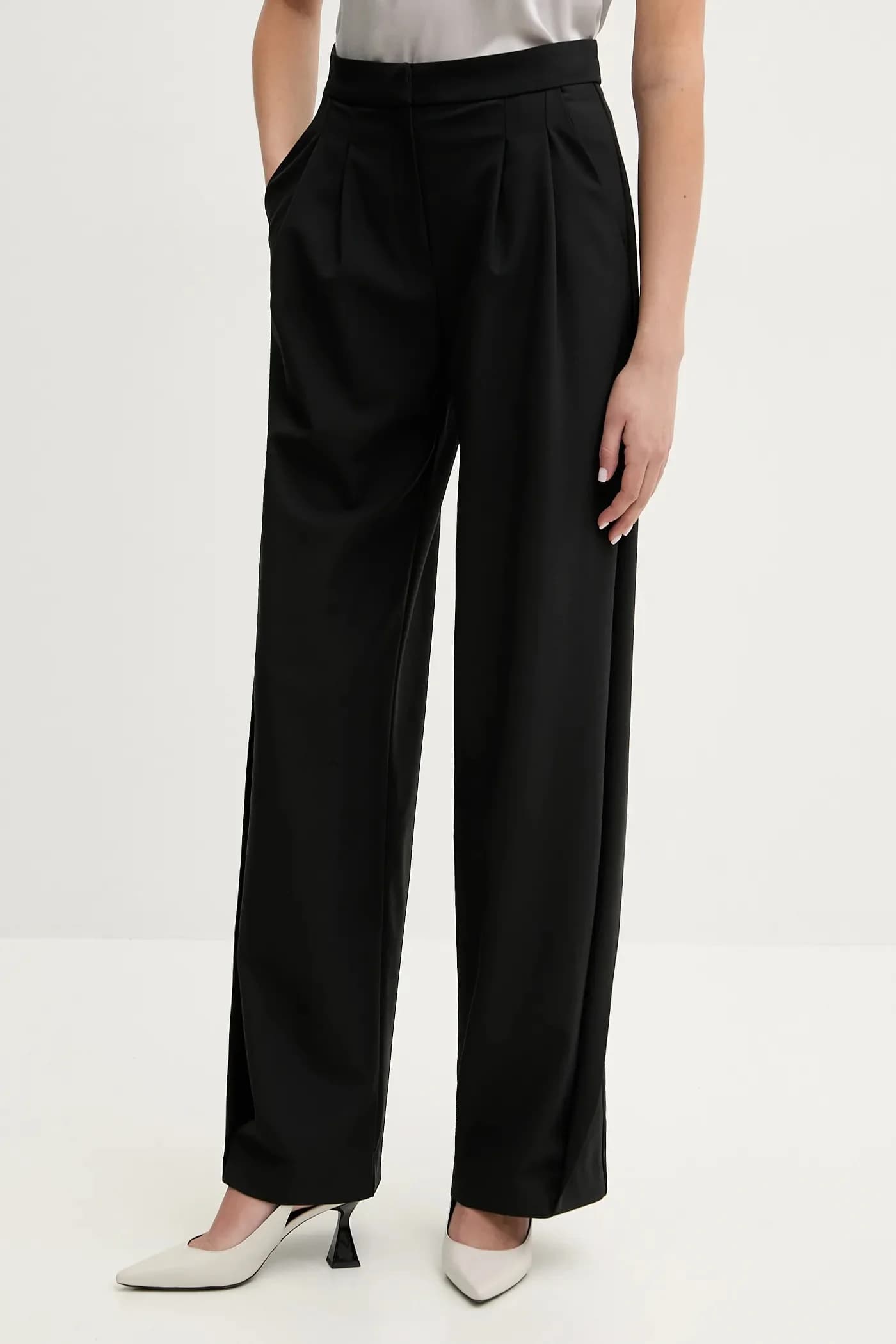 Брюки из смесовой шерсти