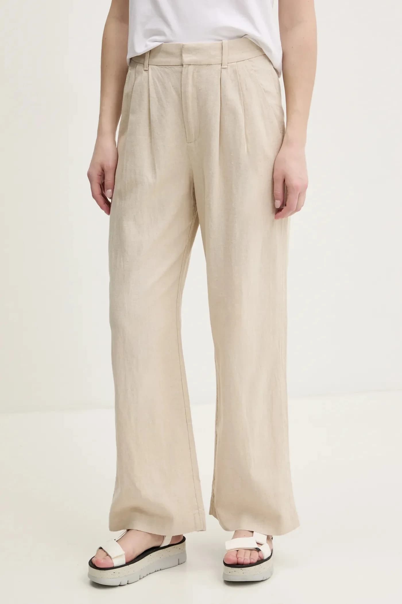 Льняные брюки