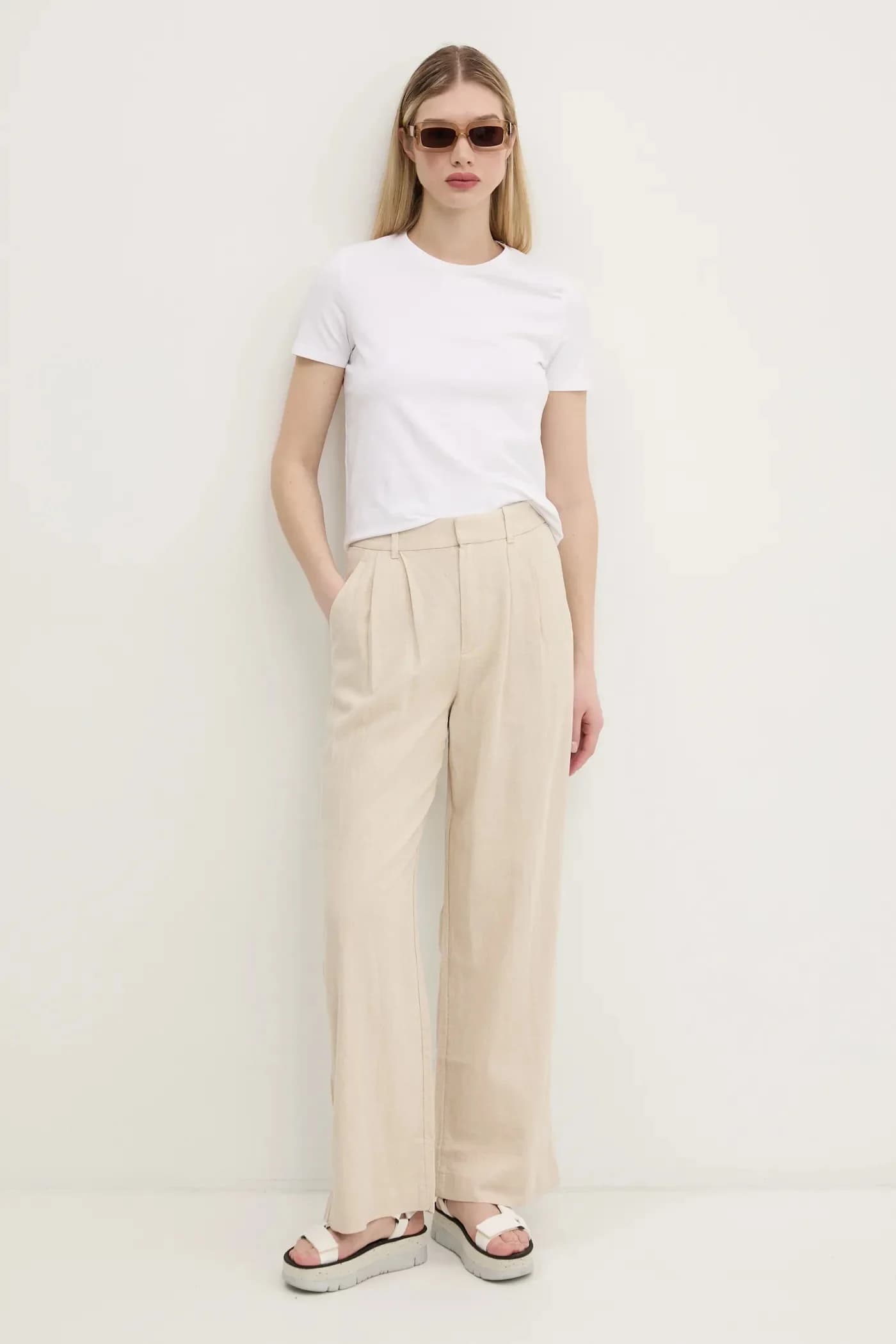 Льняные брюки - фото 2