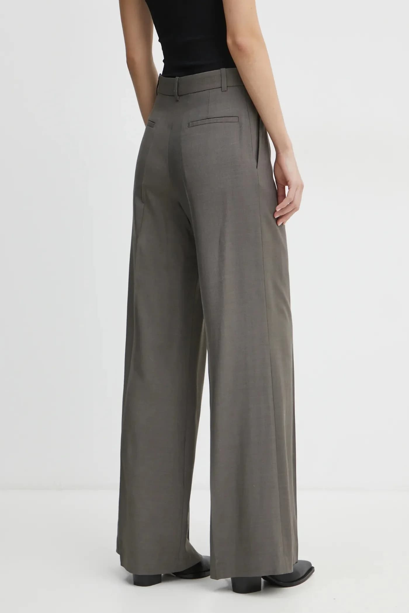 Брюки из смесовой шерсти - фото 3