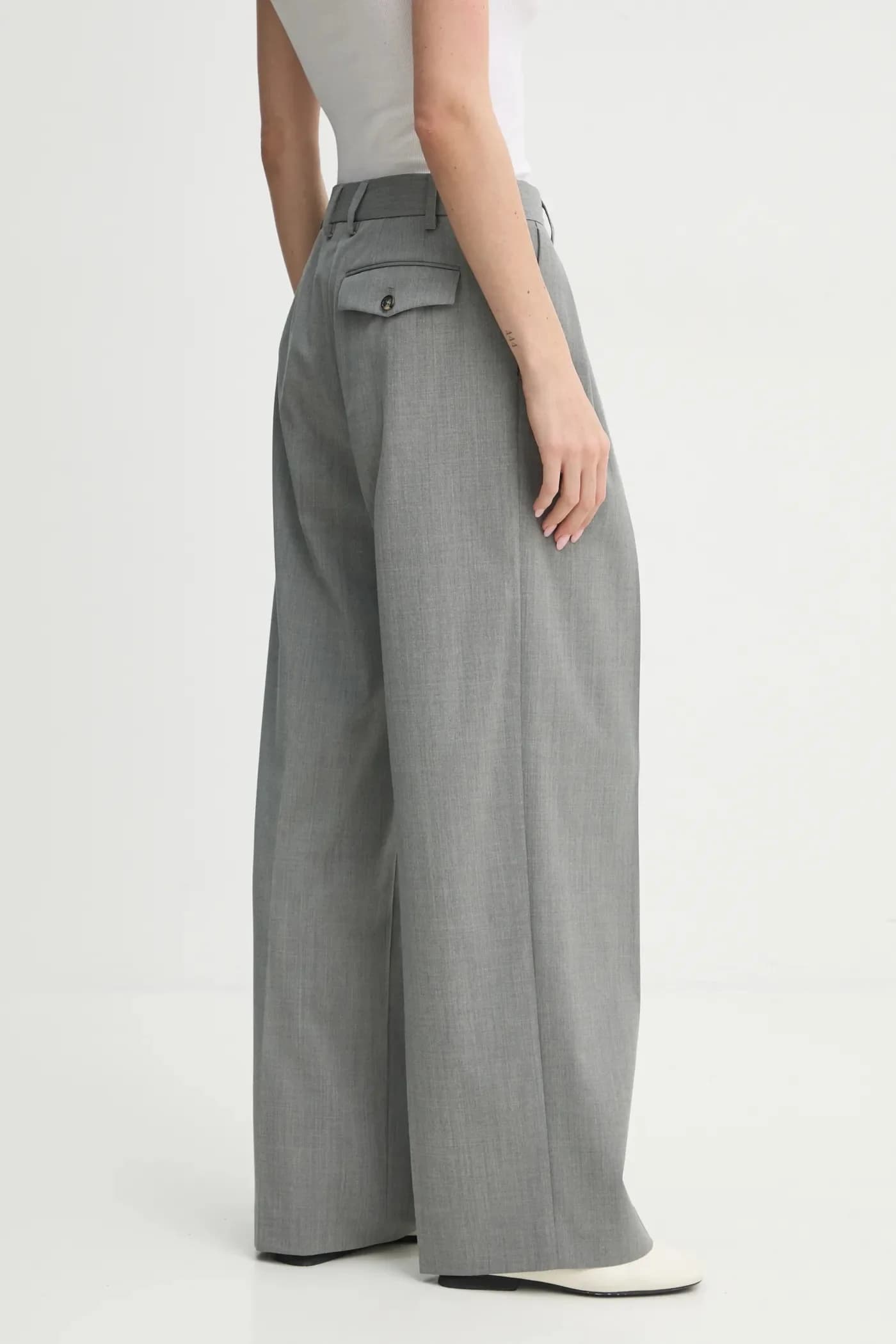 Брюки Enzo из смесовой шерсти - фото 3