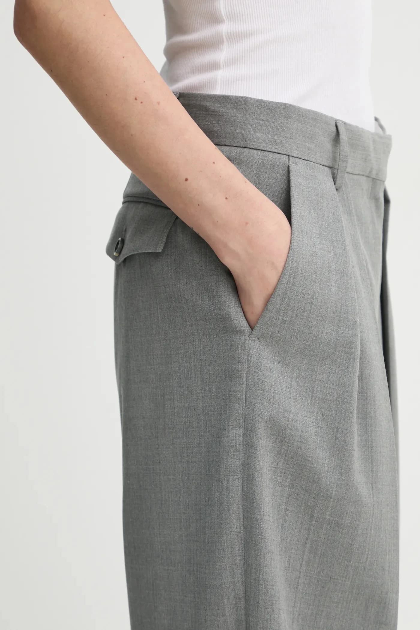 Брюки Enzo из смесовой шерсти - фото 4