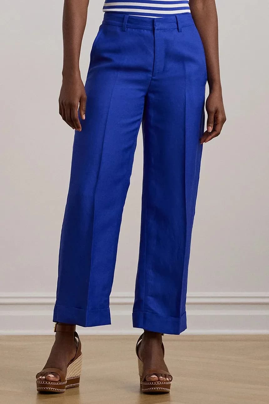 Льняные брюки - фото 2