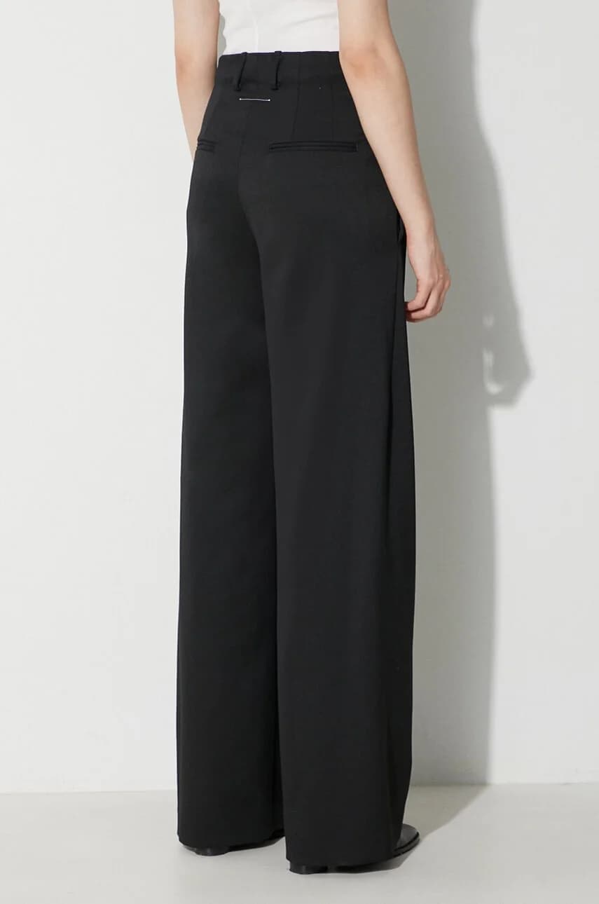 Брюки из смесовой шерсти - фото 3