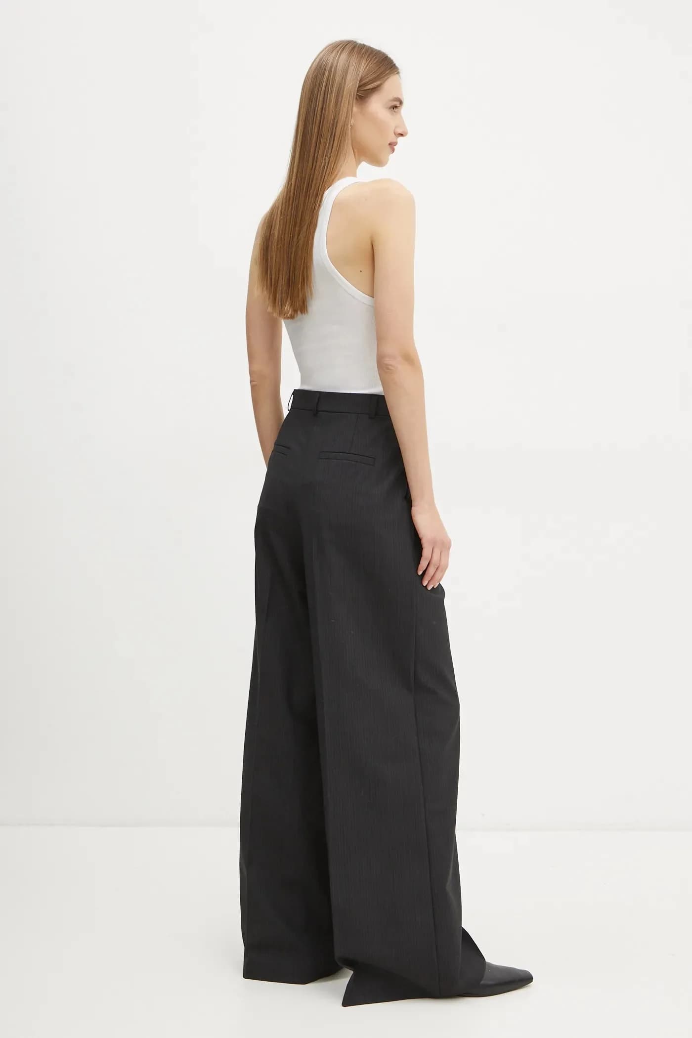 Брюки Kelly из смесовой шерсти - фото 3