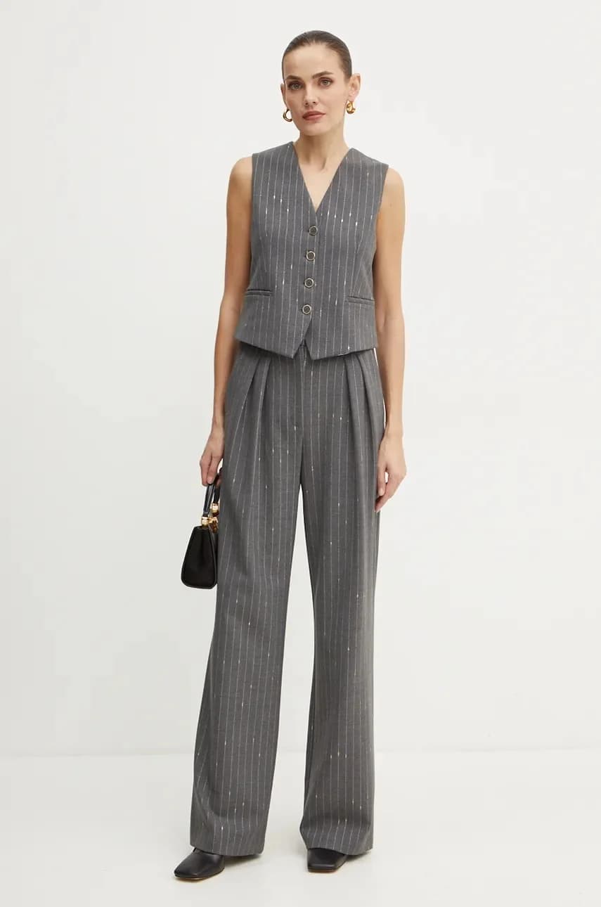 Брюки из смесовой шерсти - фото 2