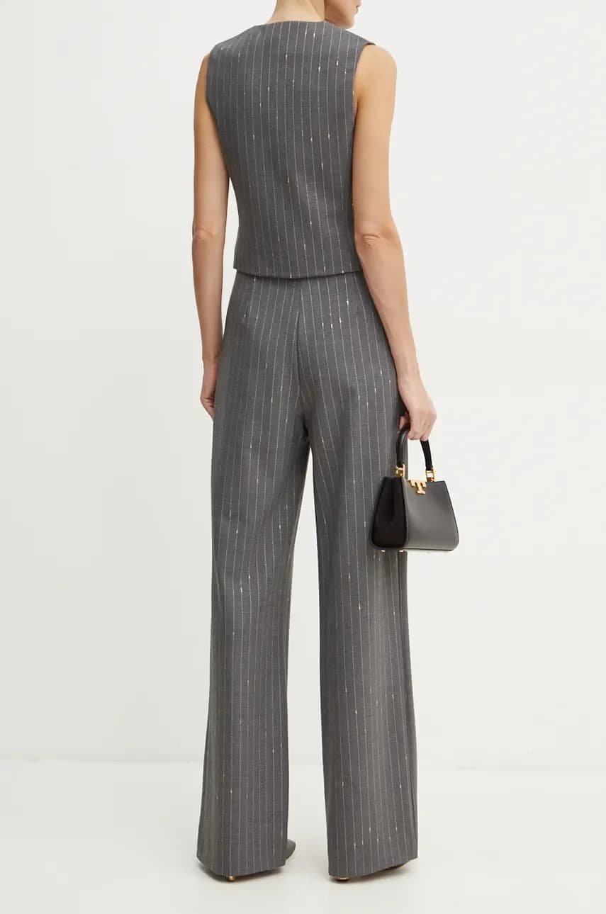 Брюки из смесовой шерсти - фото 3