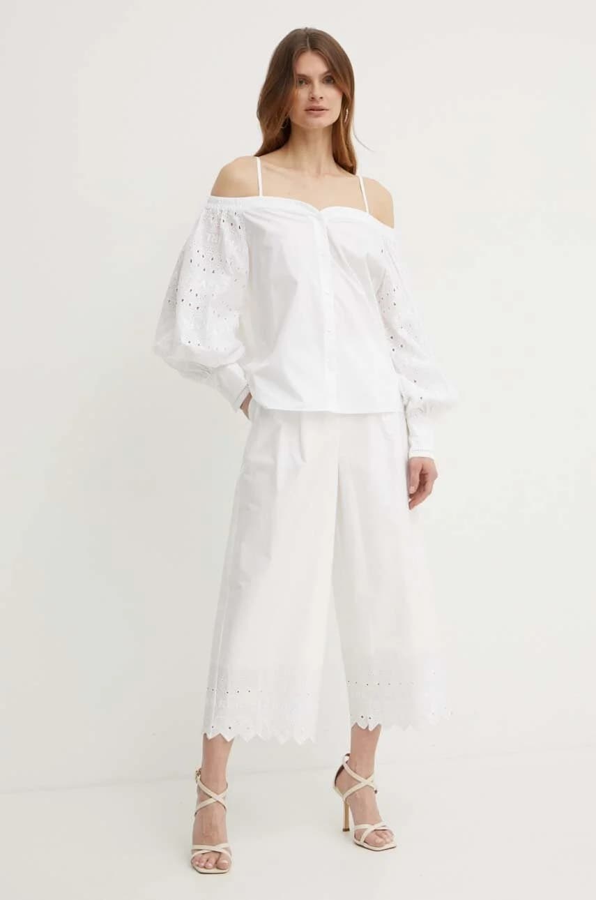 Хлопковые брюки - фото 2