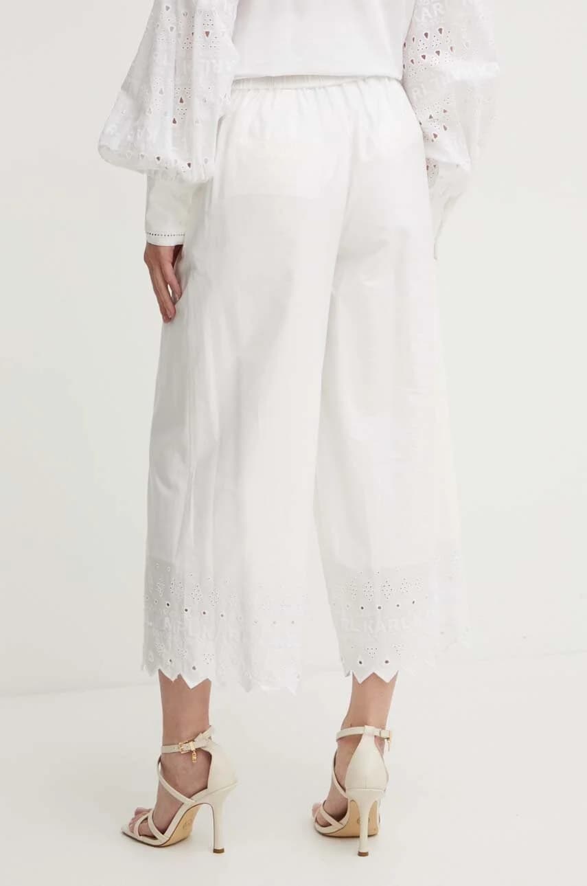 Хлопковые брюки - фото 3