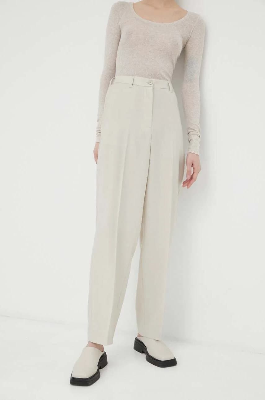 Шерстяные брюки - фото 2