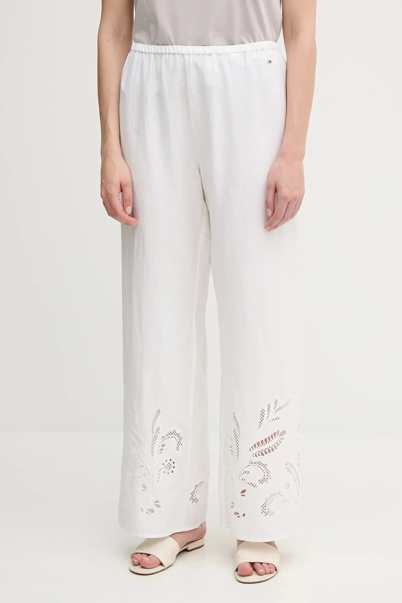 Льняные брюки